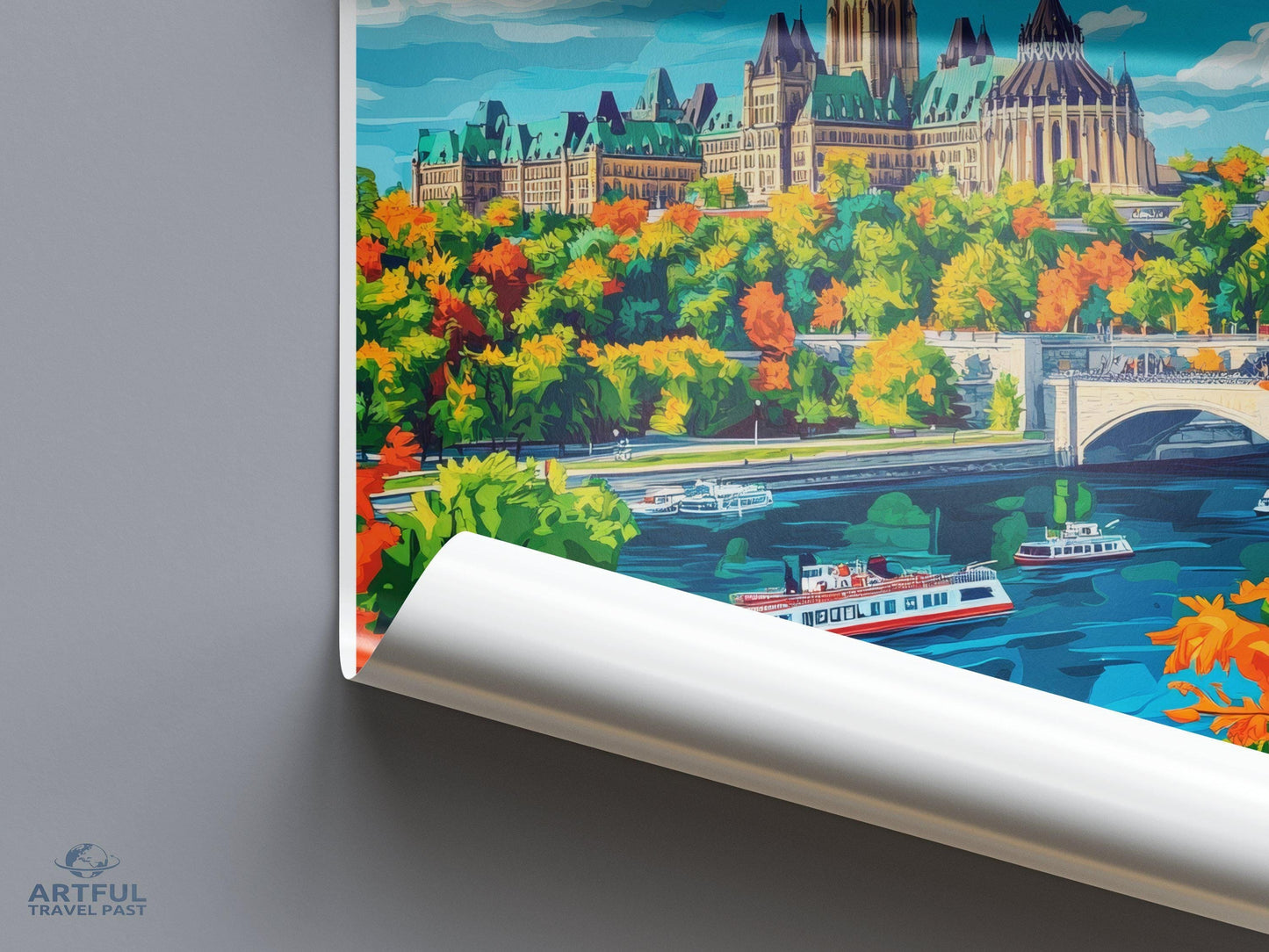 Ottawa Poster - Canada Wall Art
