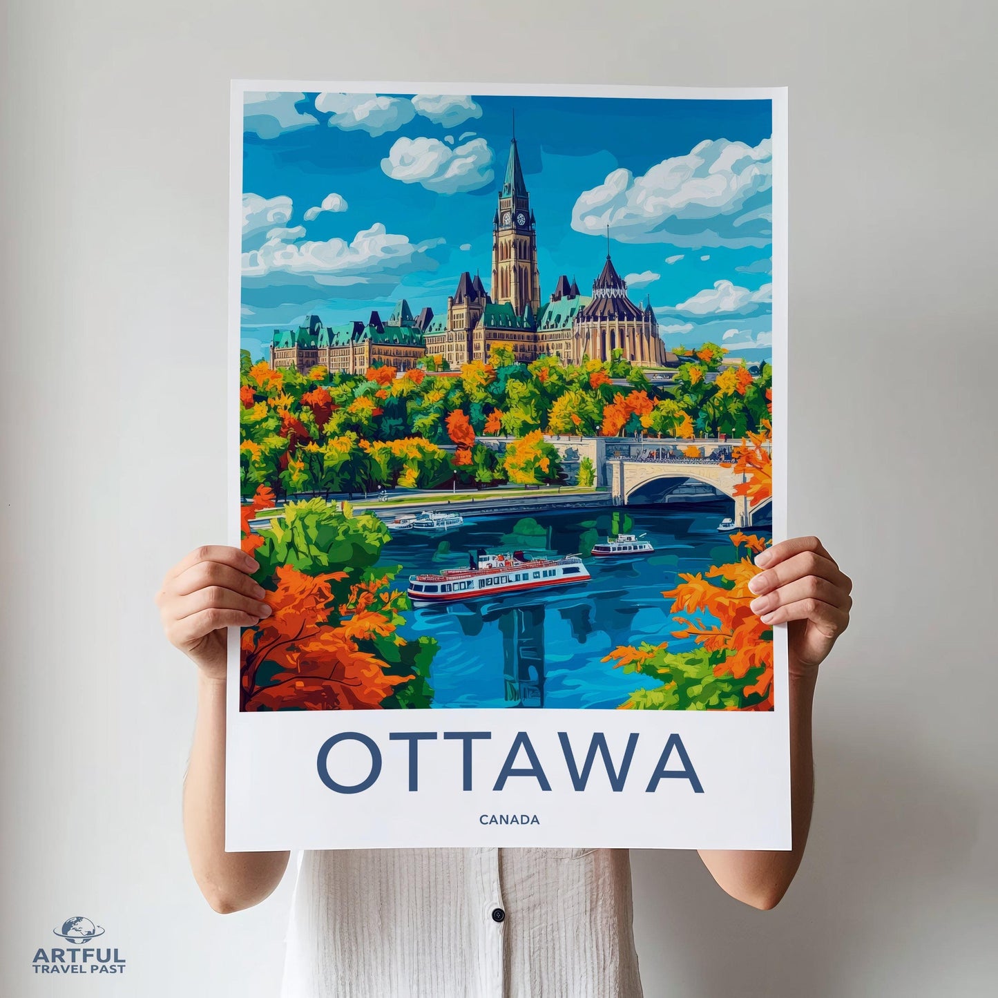 Ottawa Poster - Canada Wall Art