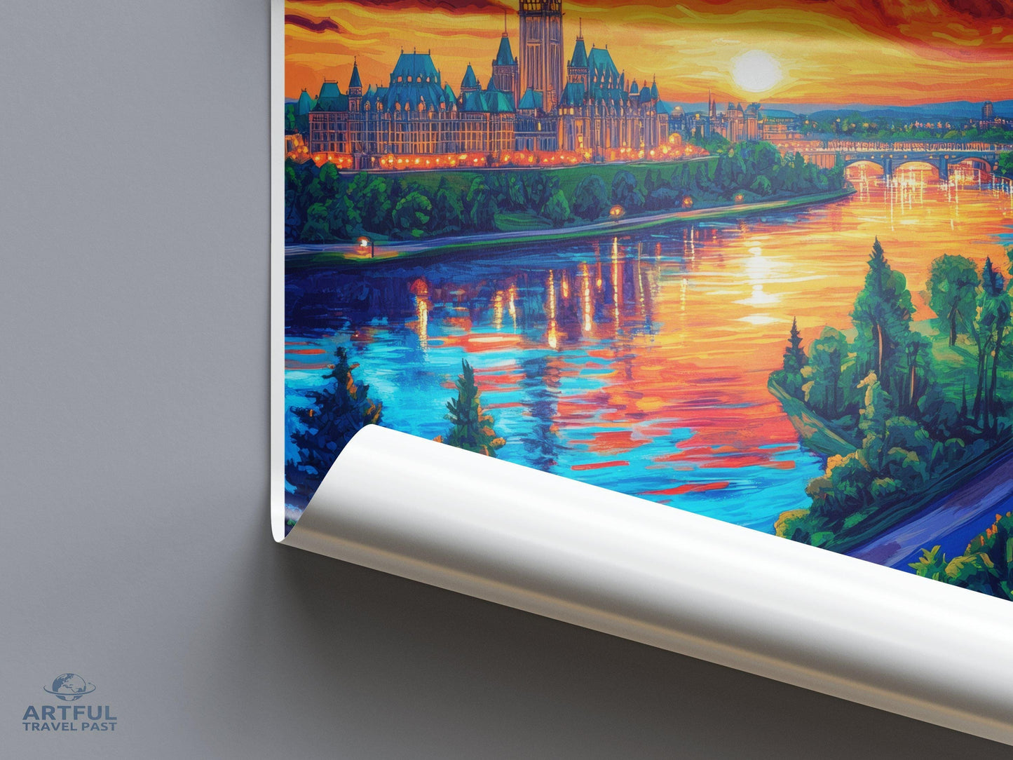 Ottawa Poster - Canada Wall Art