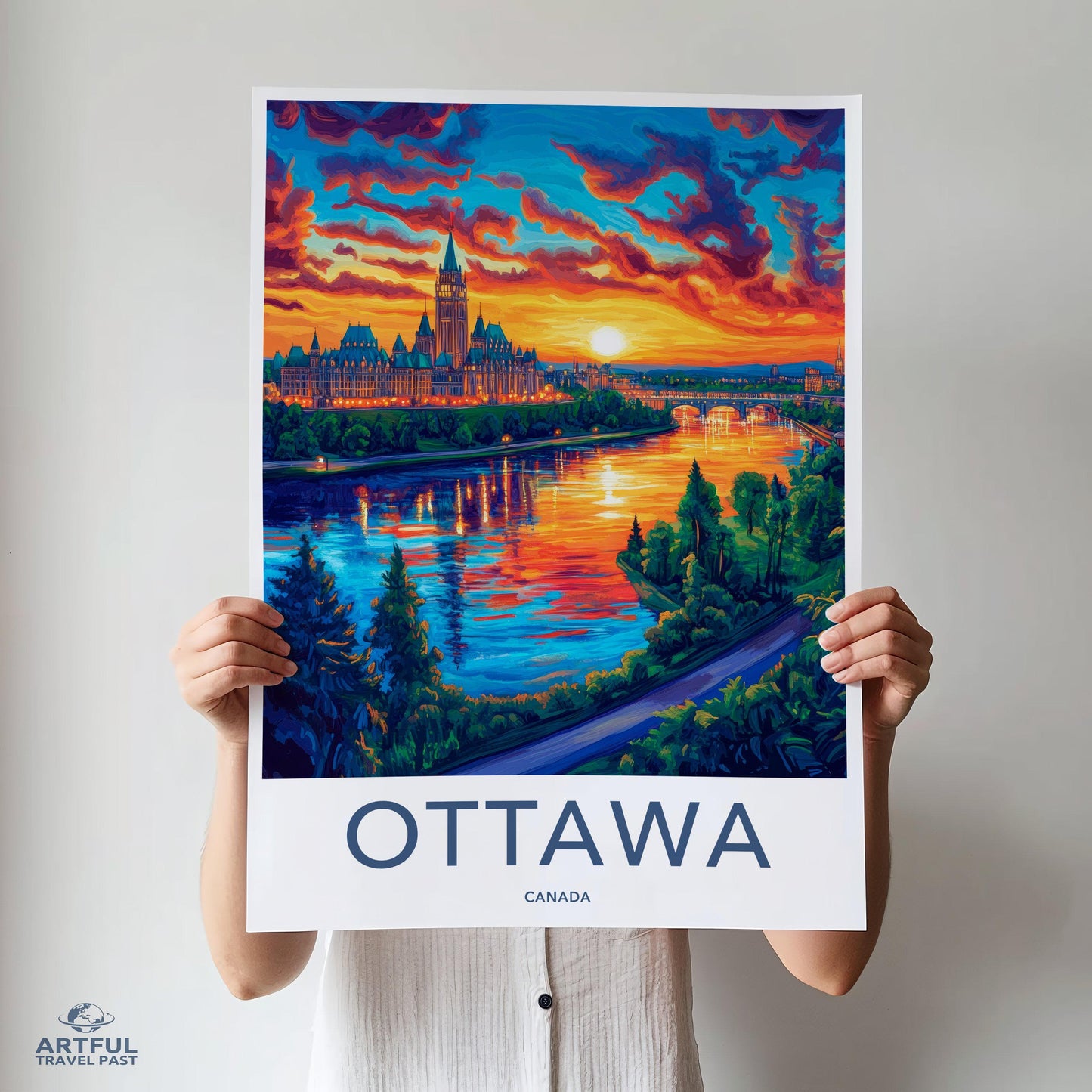 Ottawa Poster - Canada Wall Art