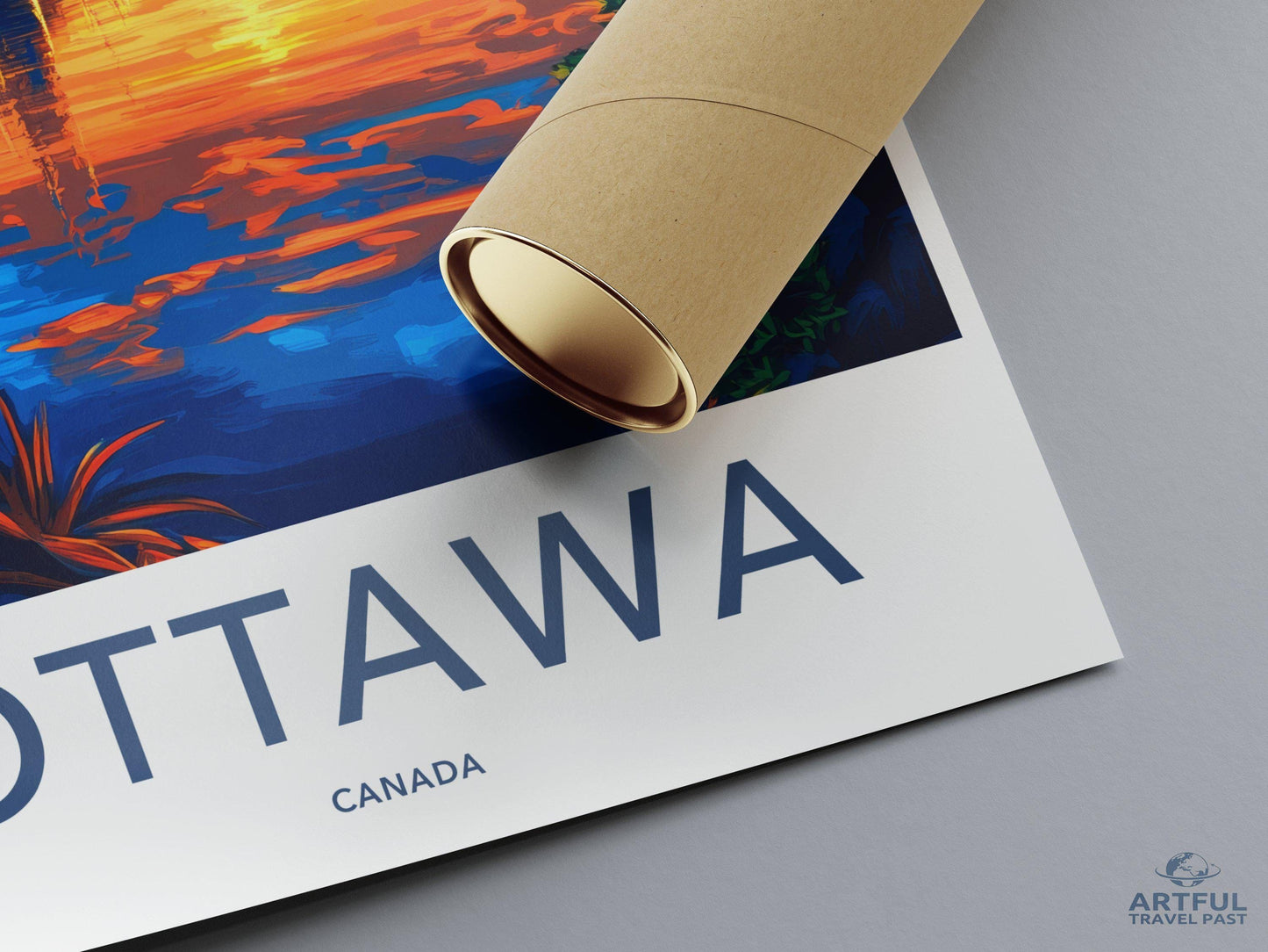 Ottawa Poster | Canada Wall Art | North America Decor