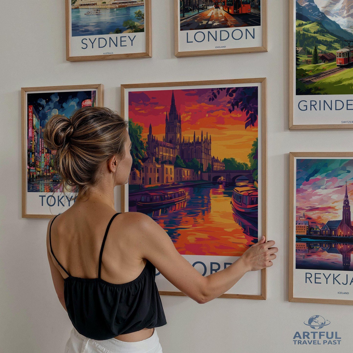 Oxford Poster - England Wall Art