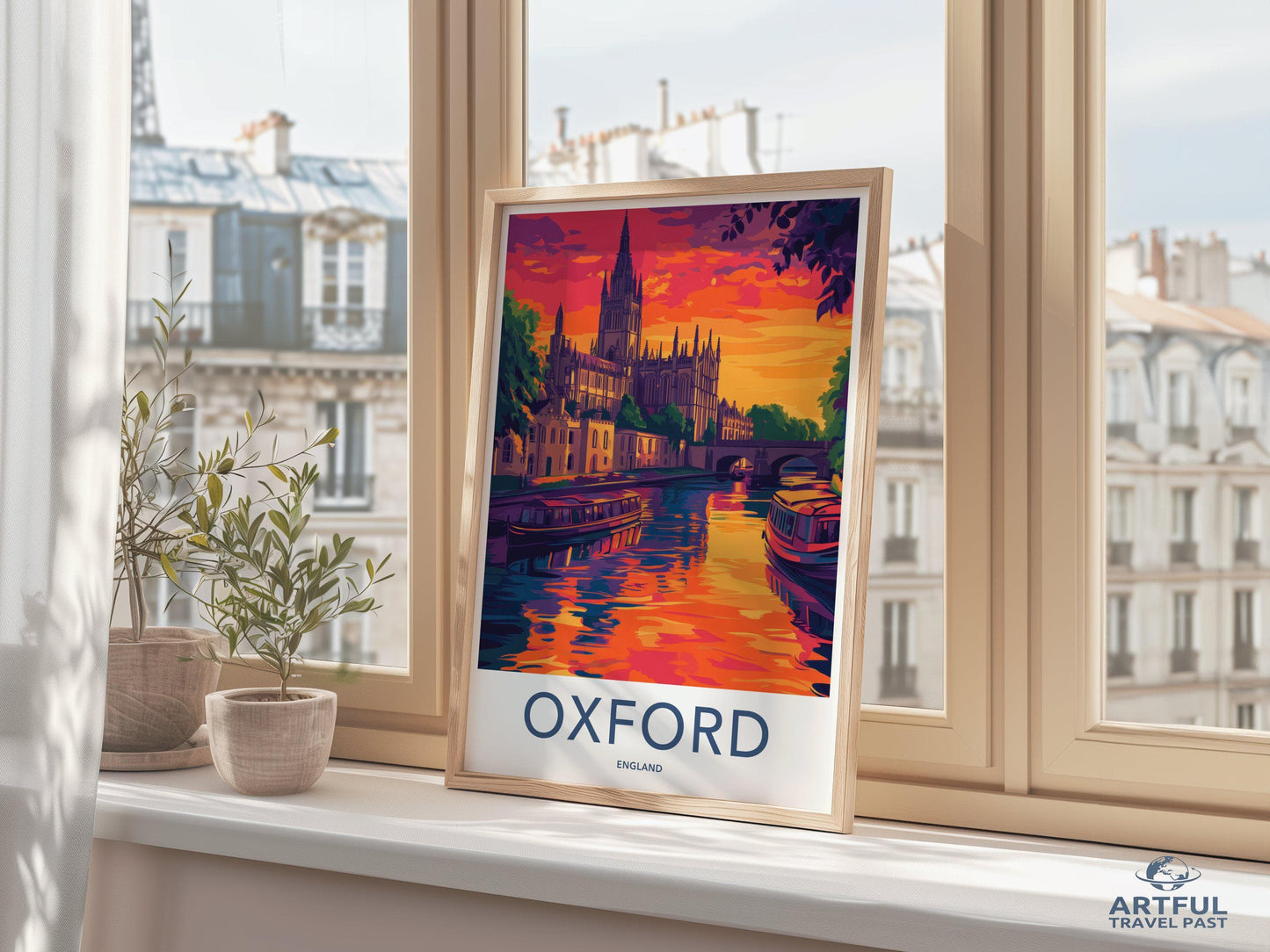 Oxford Poster - England Wall Art