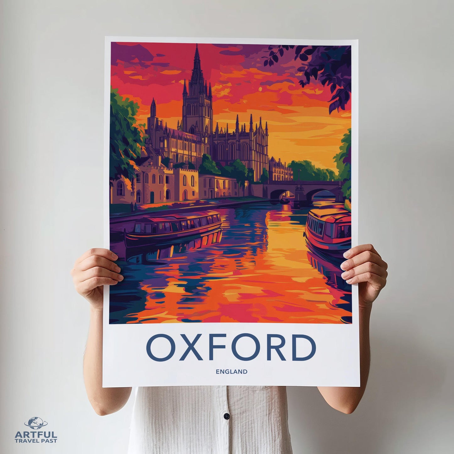 Oxford Poster - England Wall Art