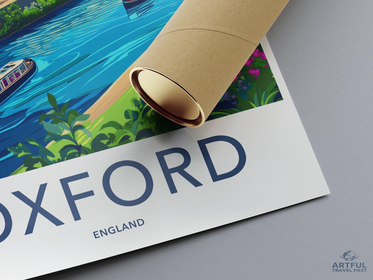 Oxford Poster | England Wall Art | UK Decor