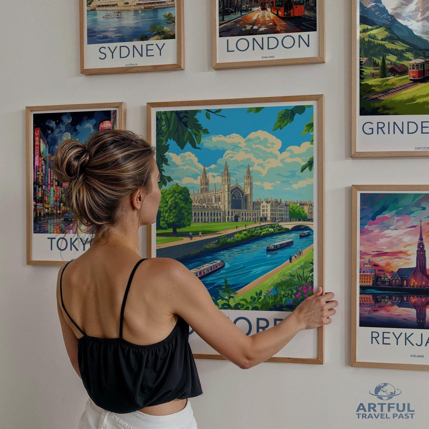 Oxford Poster | England Wall Art | UK Decor