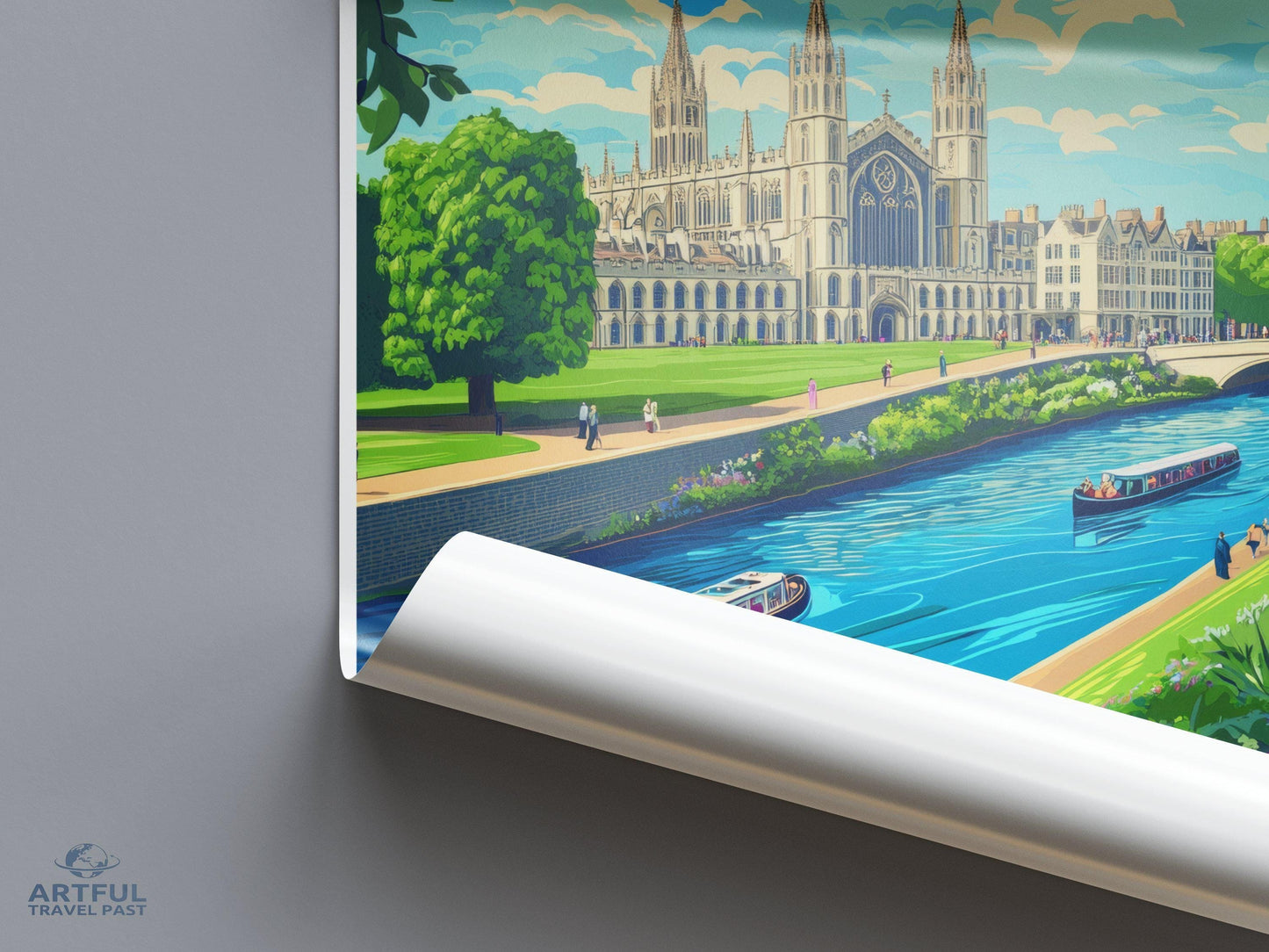 Oxford Poster | England Wall Art | UK Decor