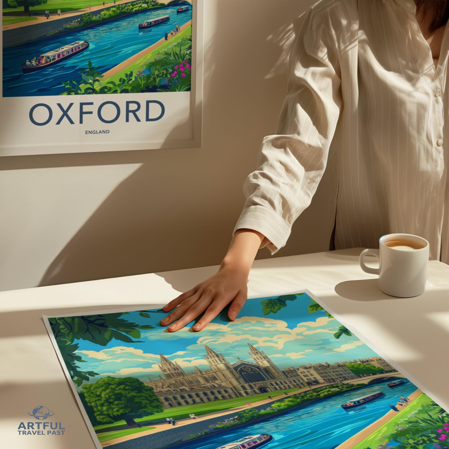 Oxford Poster | England Wall Art | UK Decor