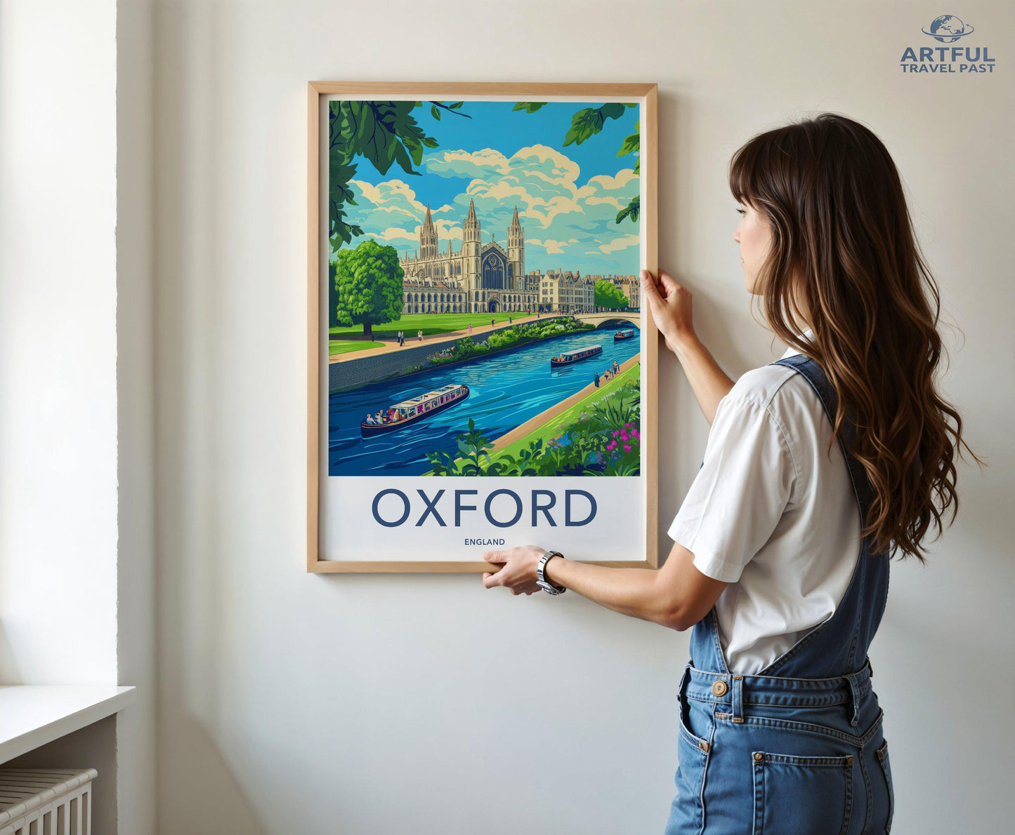 Oxford Poster | England Wall Art | UK Decor