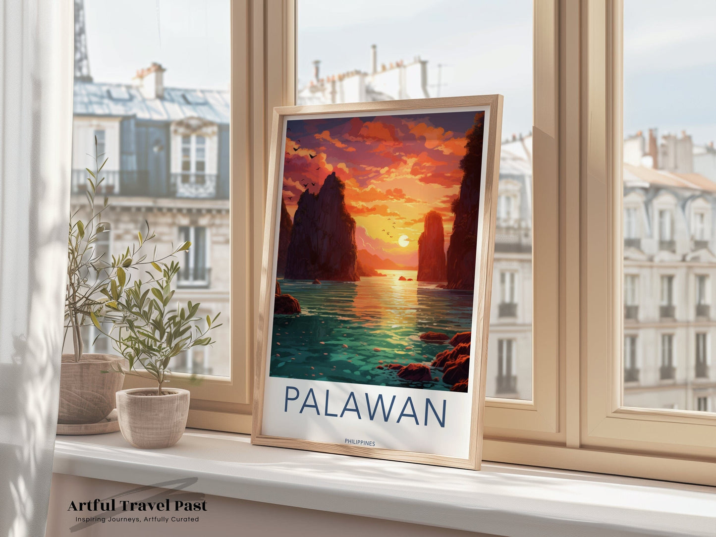 Palawan Poster | Philippines Wall Art | Asia Decor