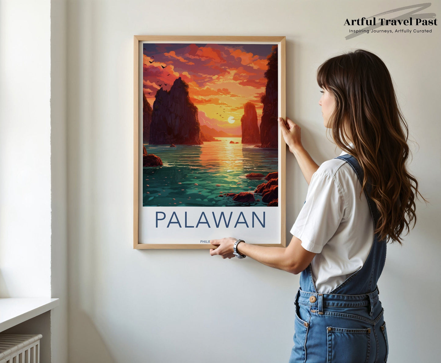 Palawan Poster | Philippines Wall Art | Asia Decor
