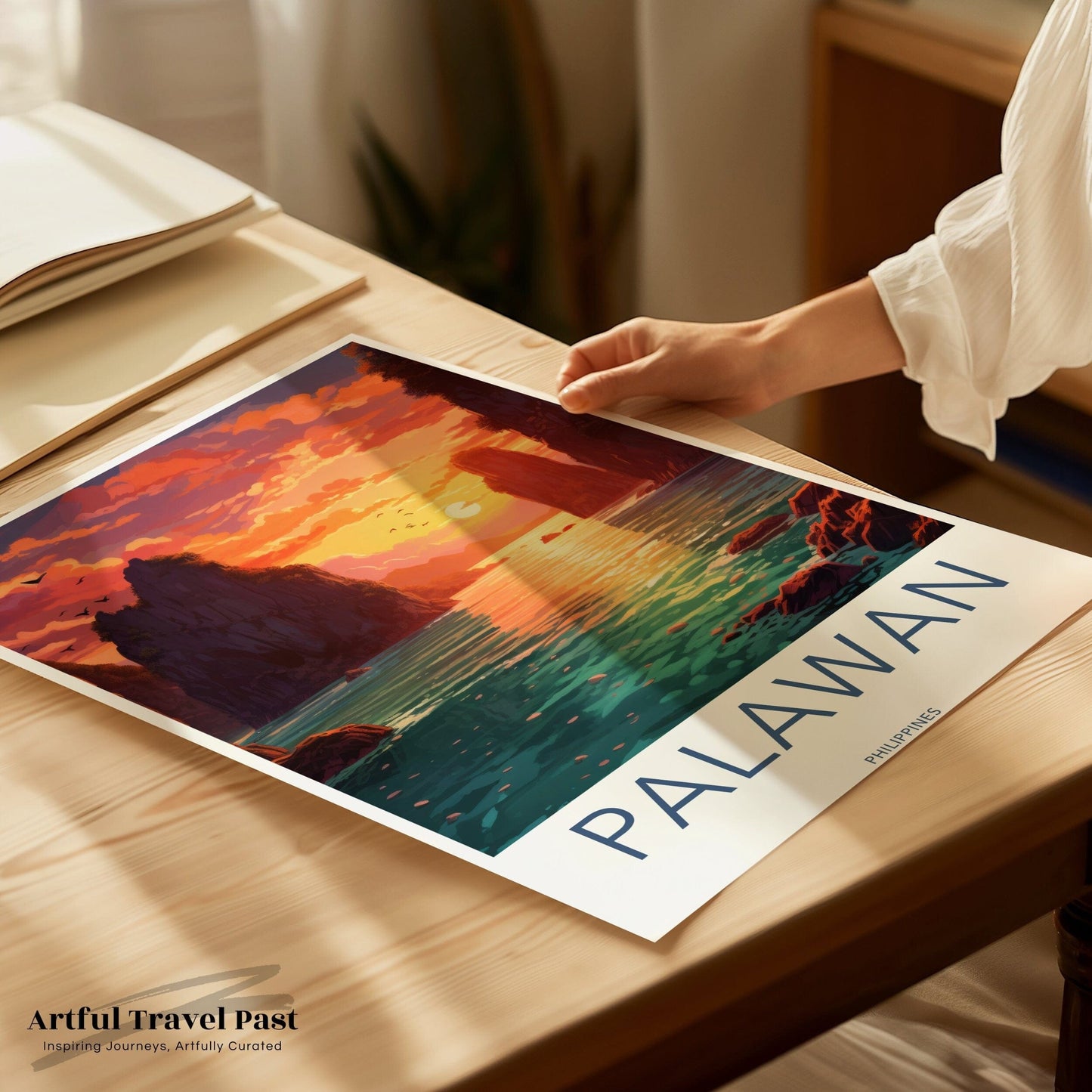 Palawan Poster | Philippines Wall Art | Asia Decor