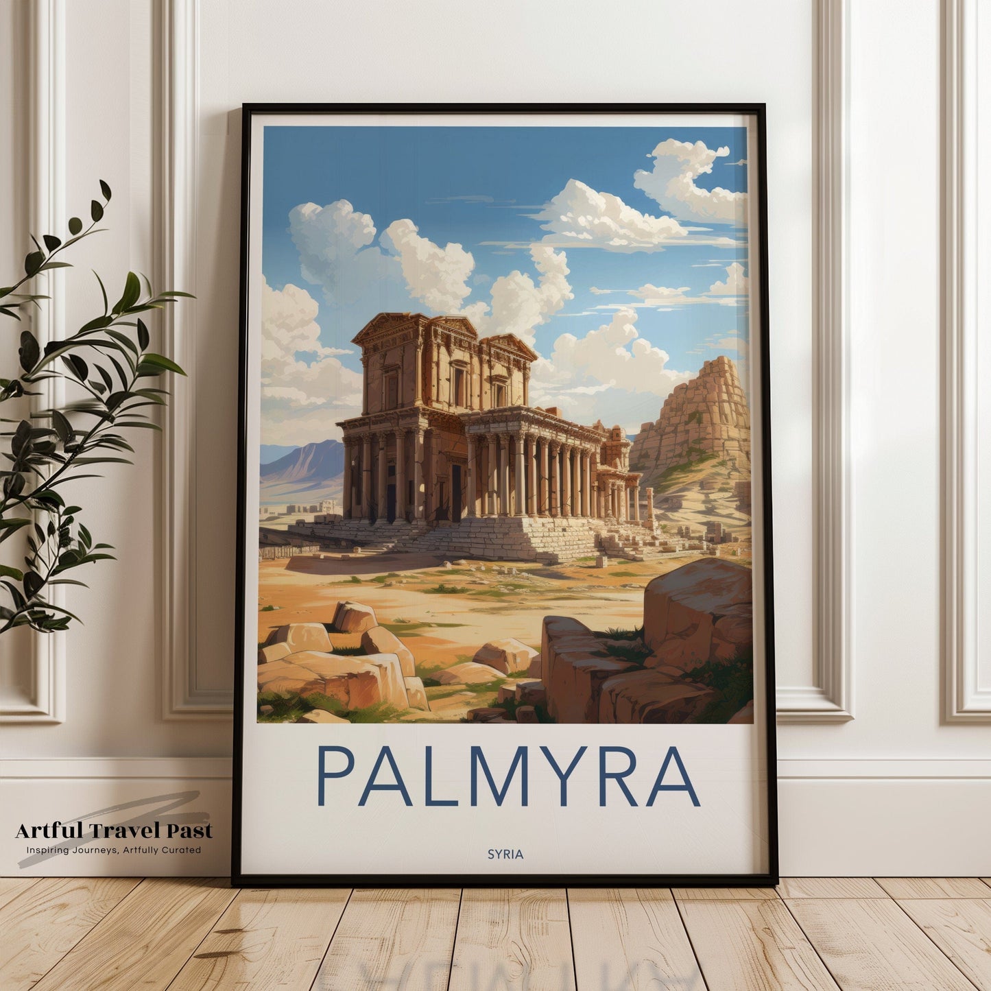 Palmyra Poster - Syria Wall Art