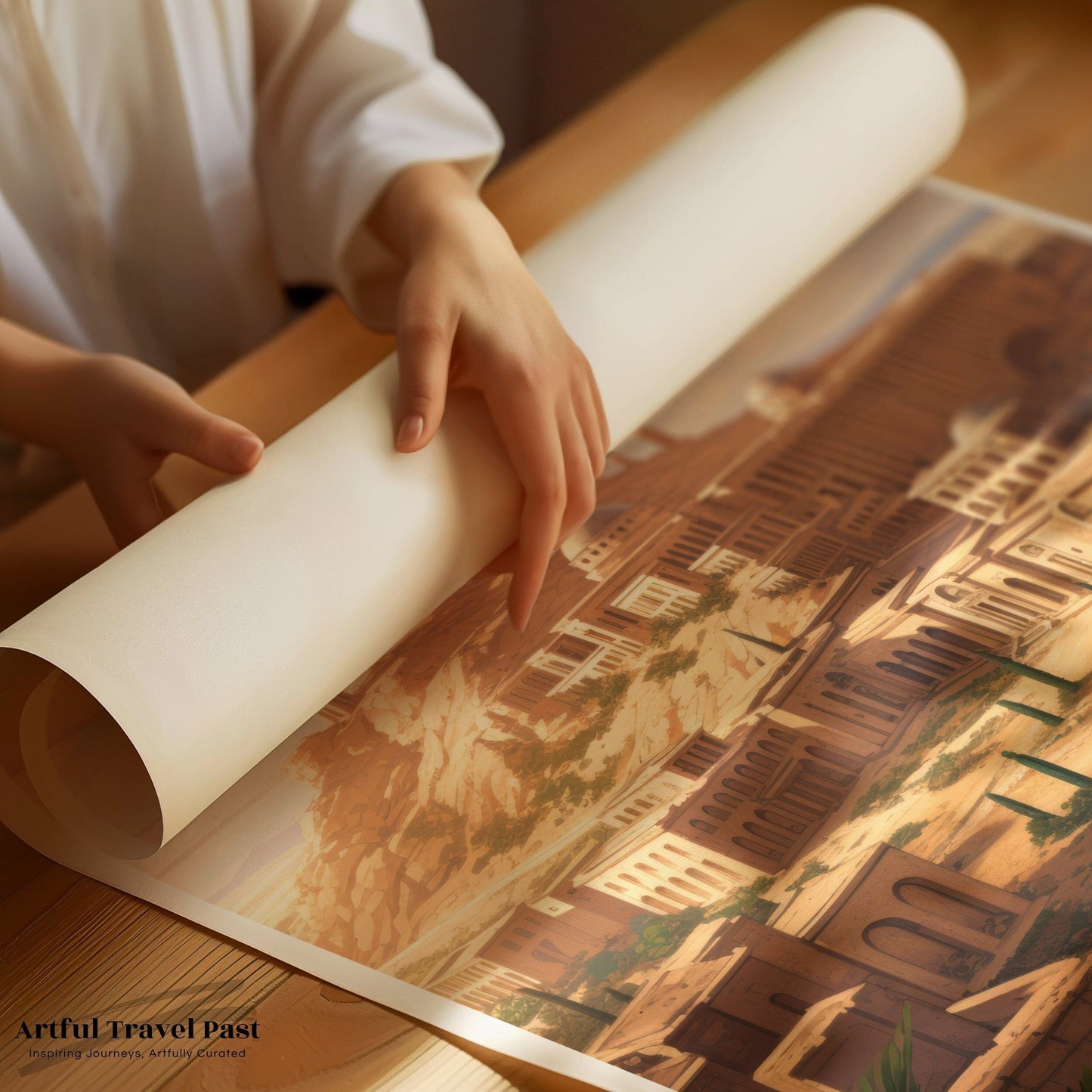 Palmyra Poster | Syria Wall Art | Middle East Decor