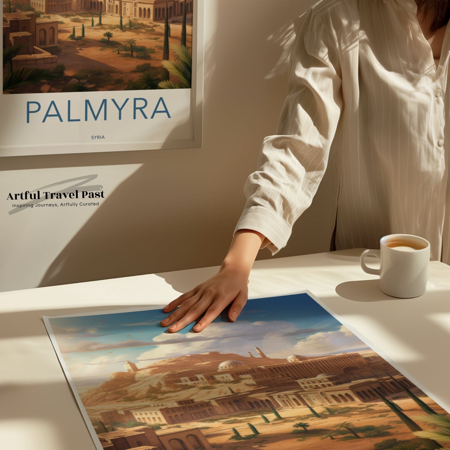 Palmyra Poster | Syria Wall Art | Middle East Decor