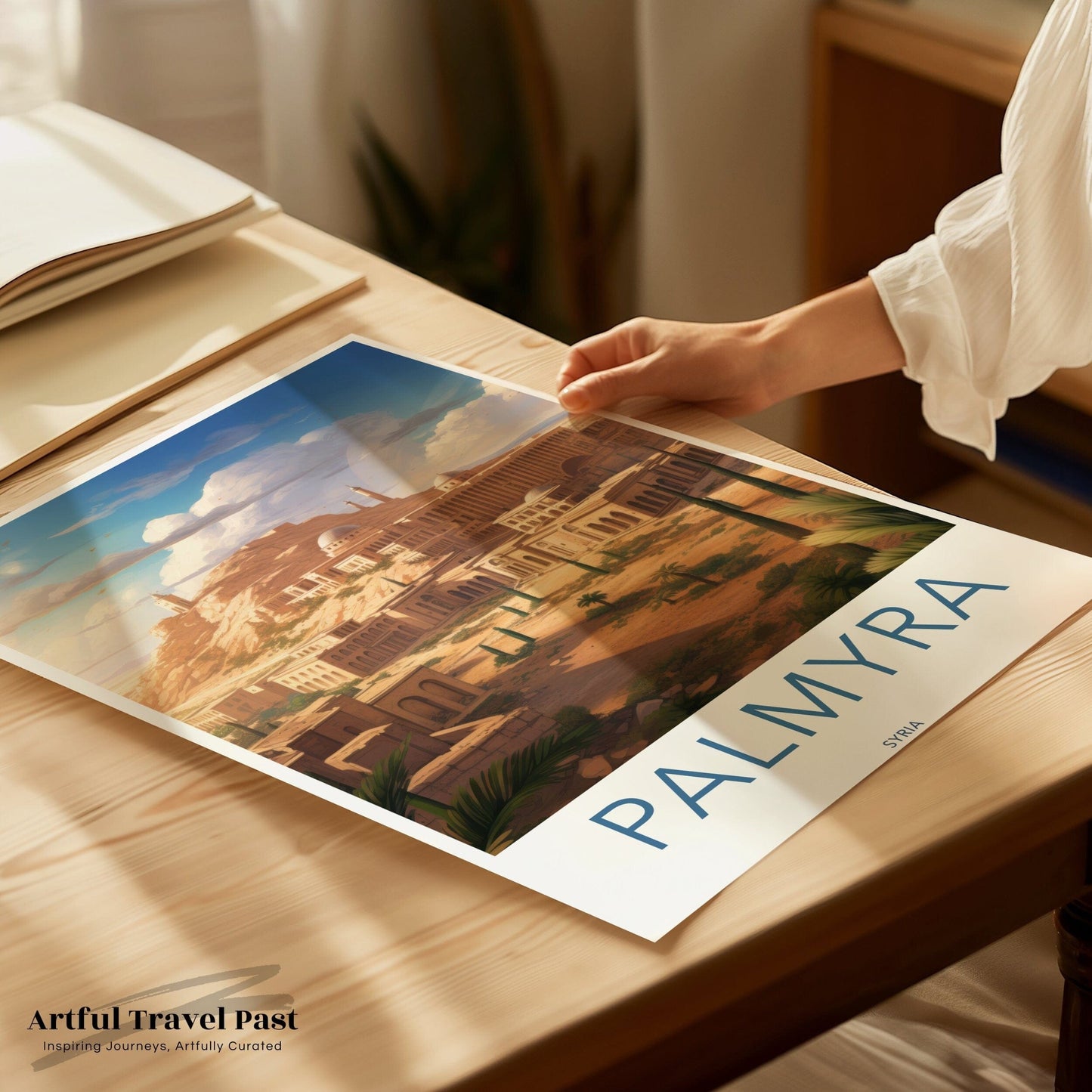 Palmyra Poster | Syria Wall Art | Middle East Decor