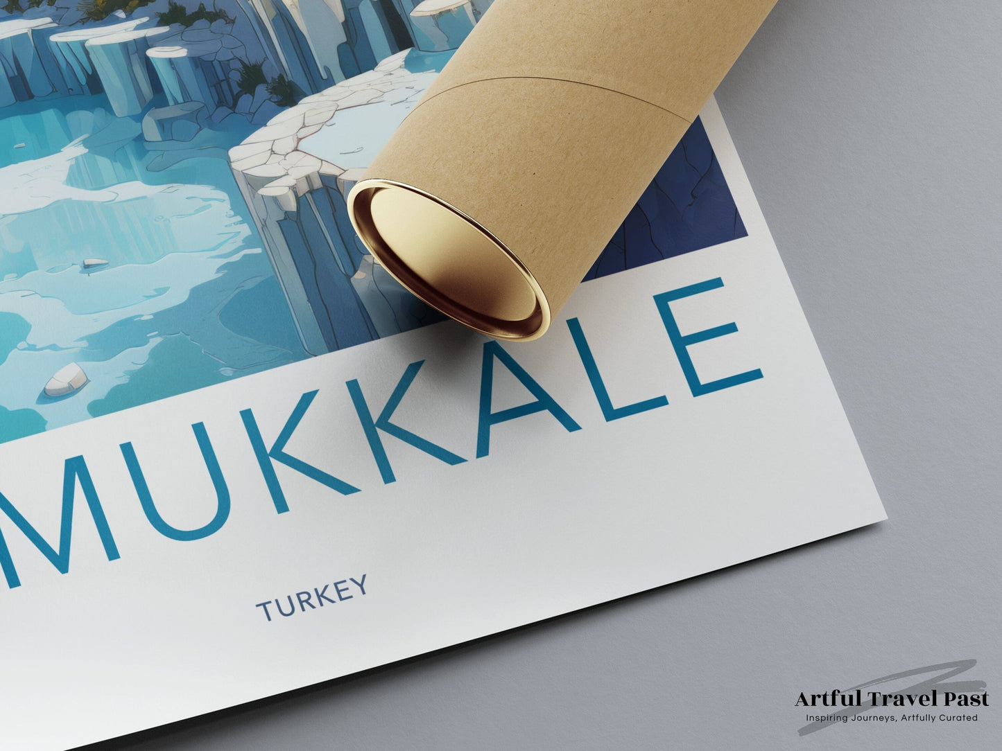Pamukkale Poster - Turkey Wall Art
