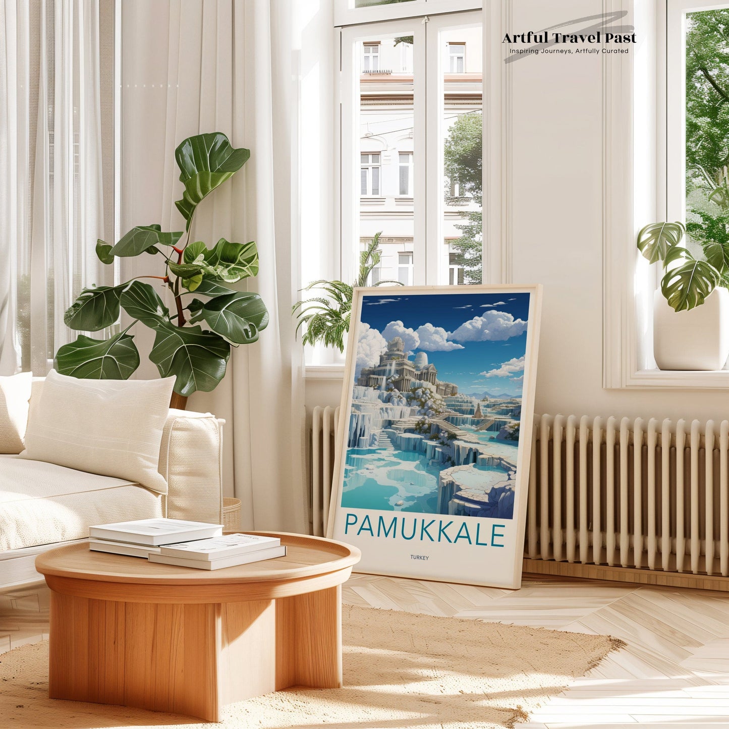 Pamukkale Poster - Turkey Wall Art