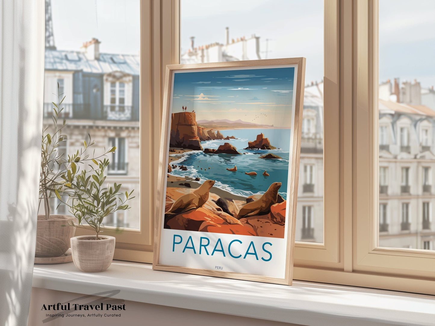 Paracas Poster - Peru Wall Art