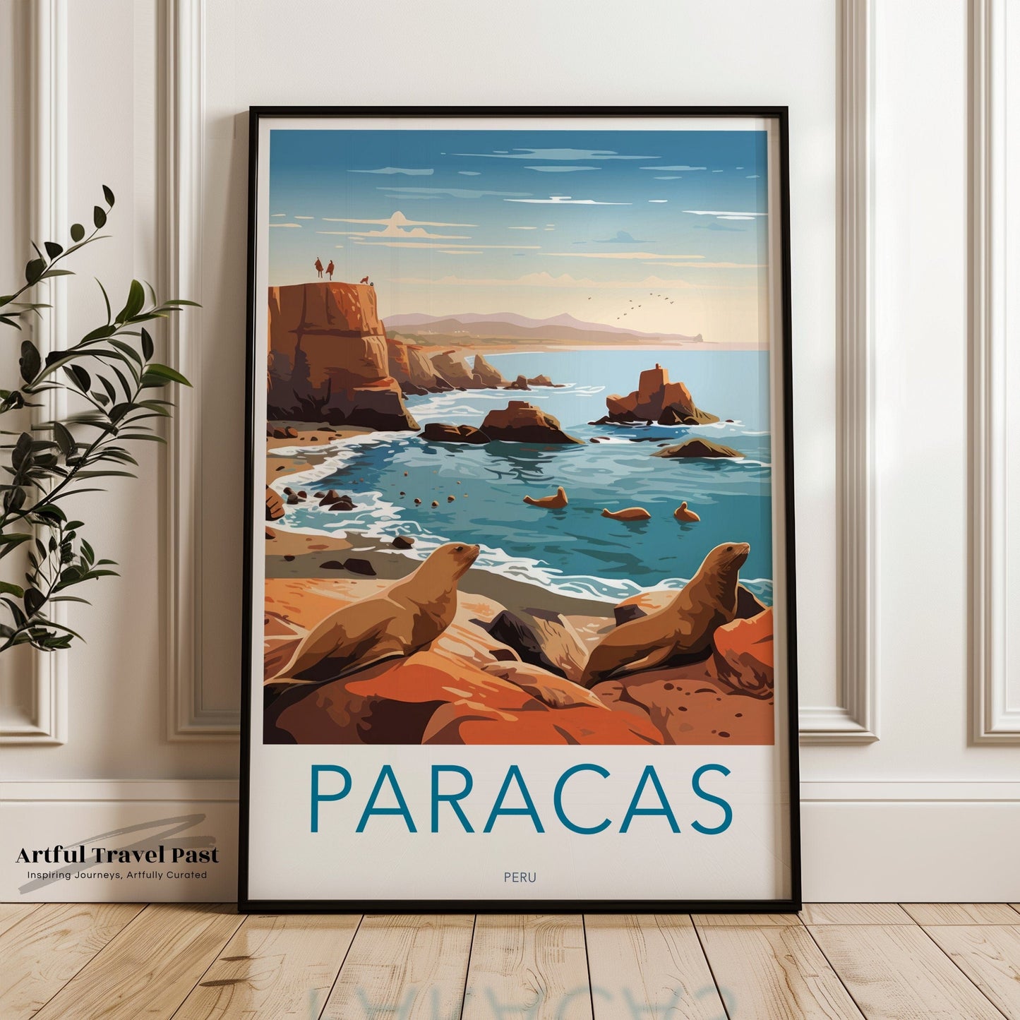 Paracas Poster - Peru Wall Art