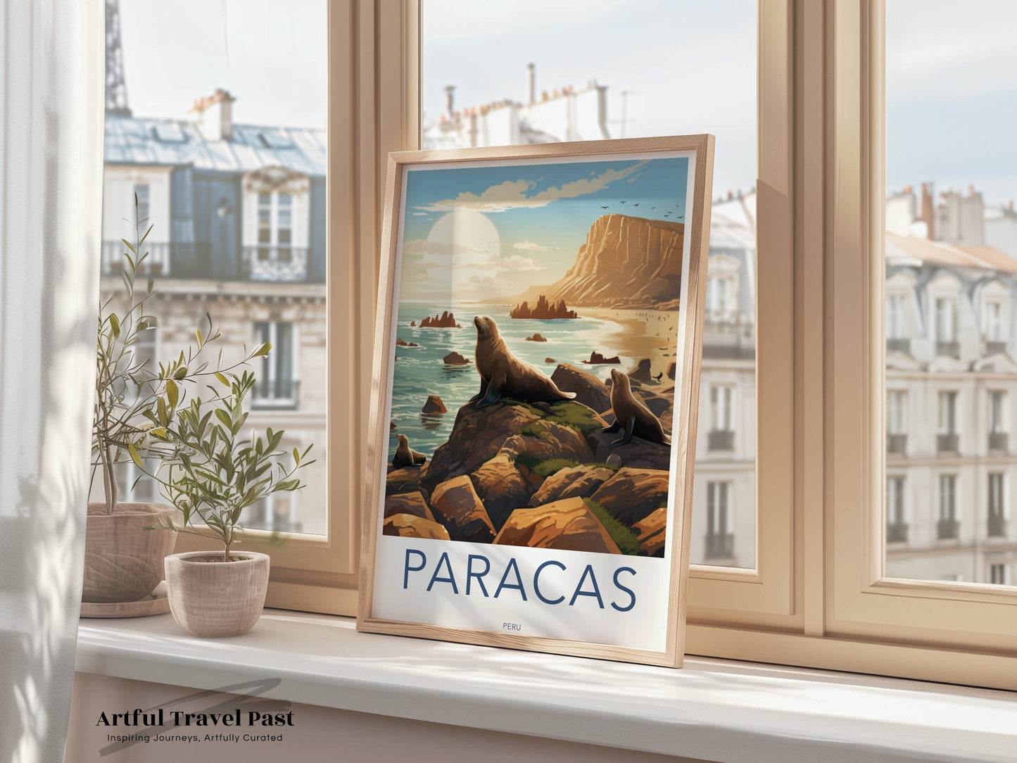 Paracas Poster - Peru Wall Art