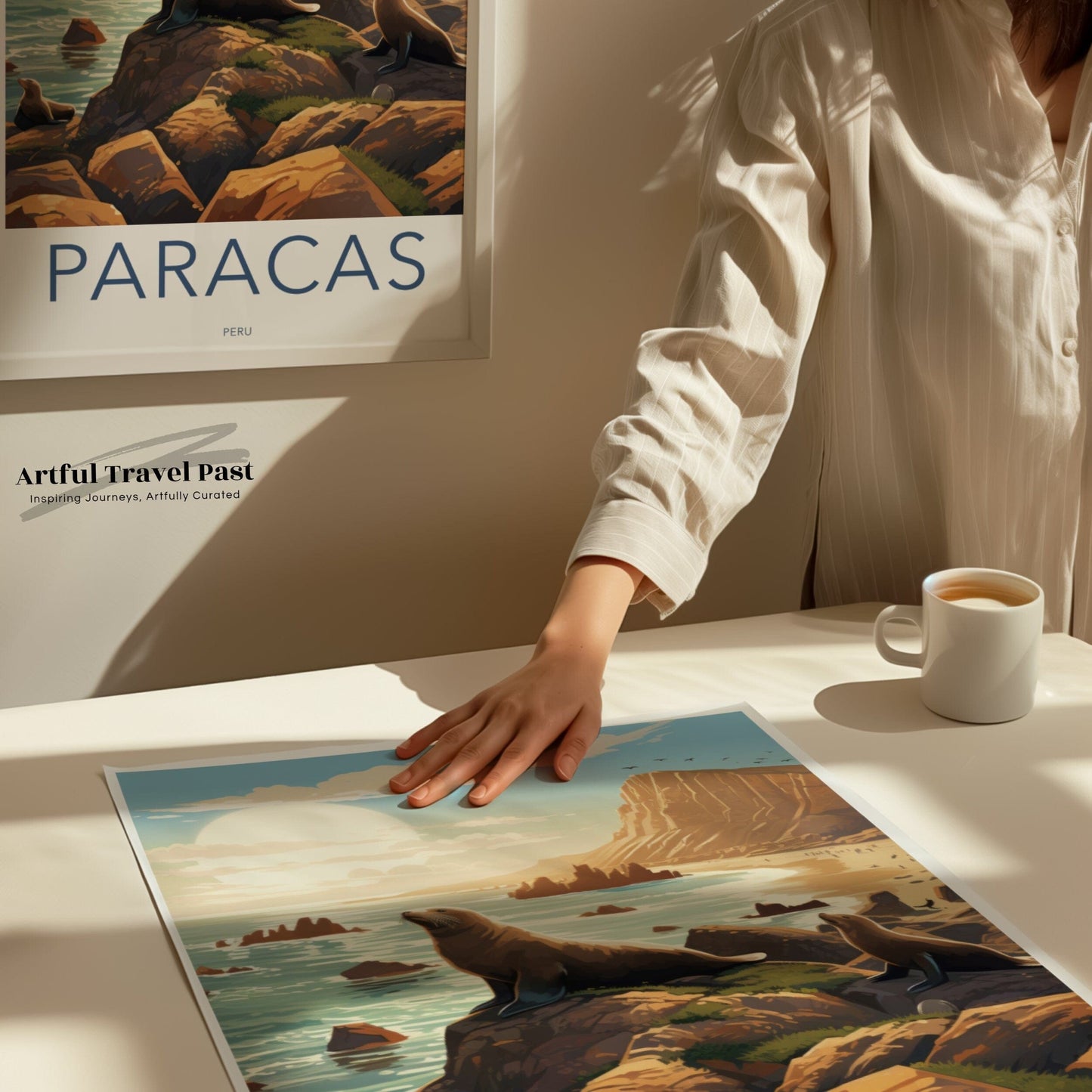 Paracas Poster - Peru Wall Art