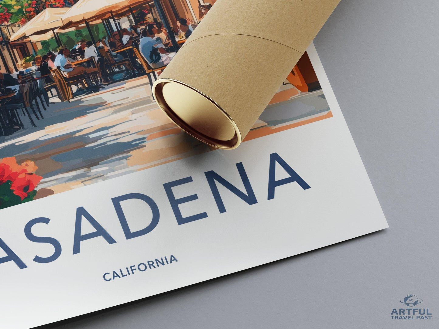 Pasadena Poster - California Wall Art