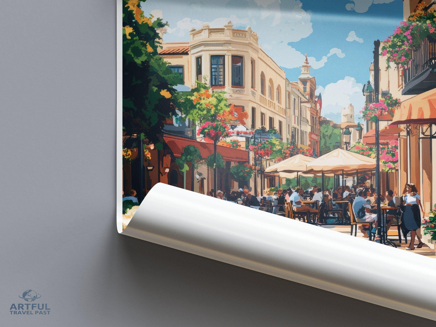 Pasadena Poster - California Wall Art