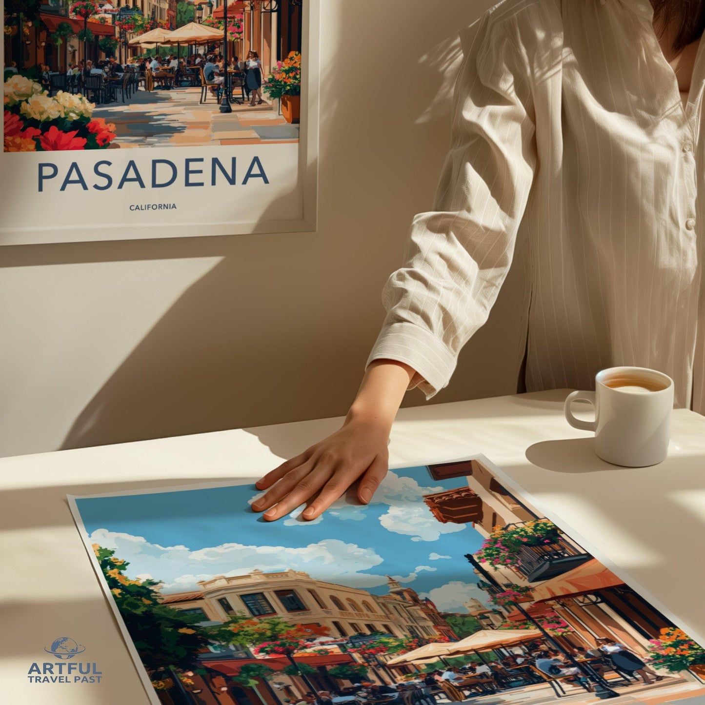 Pasadena Poster - California Wall Art
