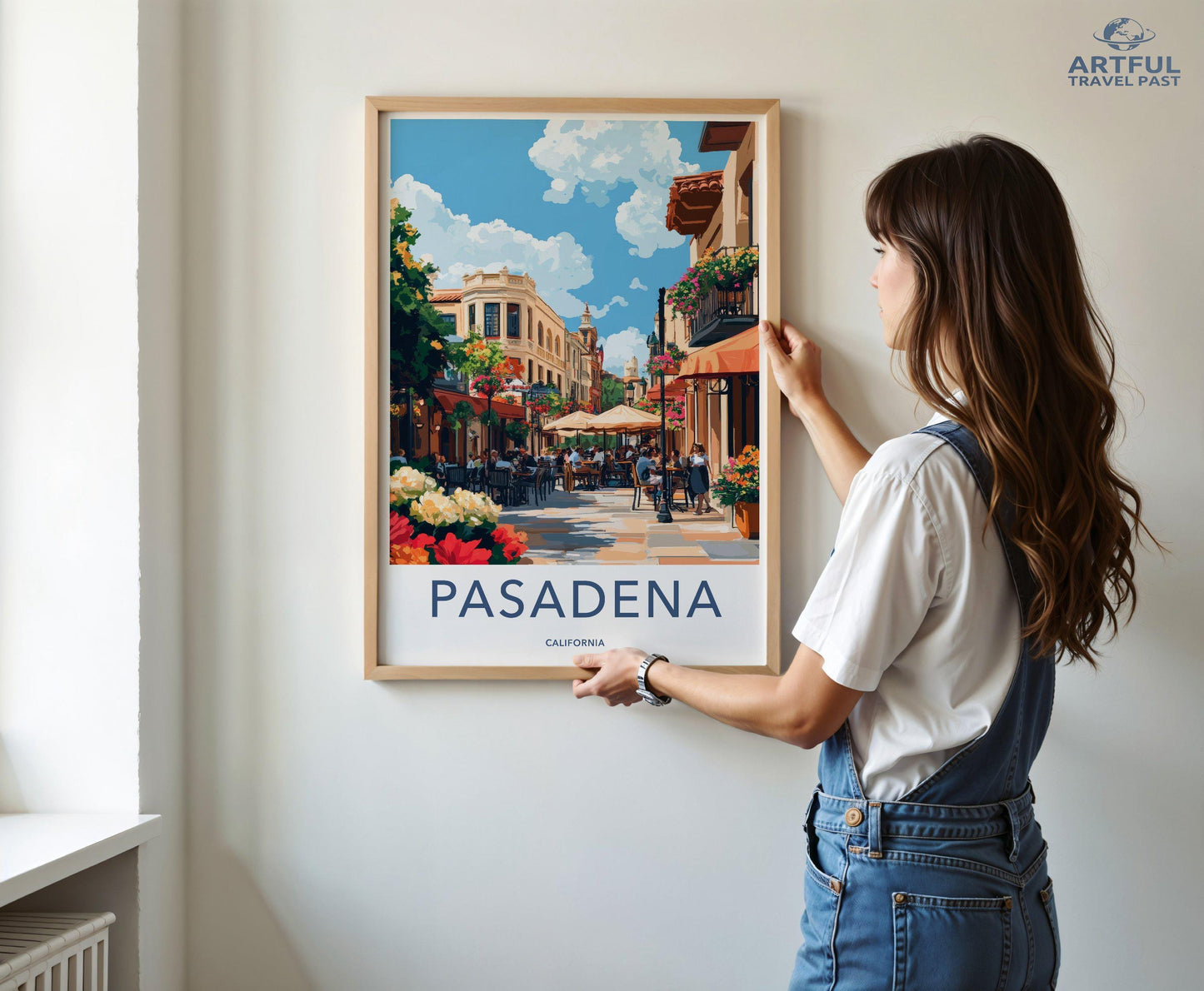 Pasadena Poster - California Wall Art