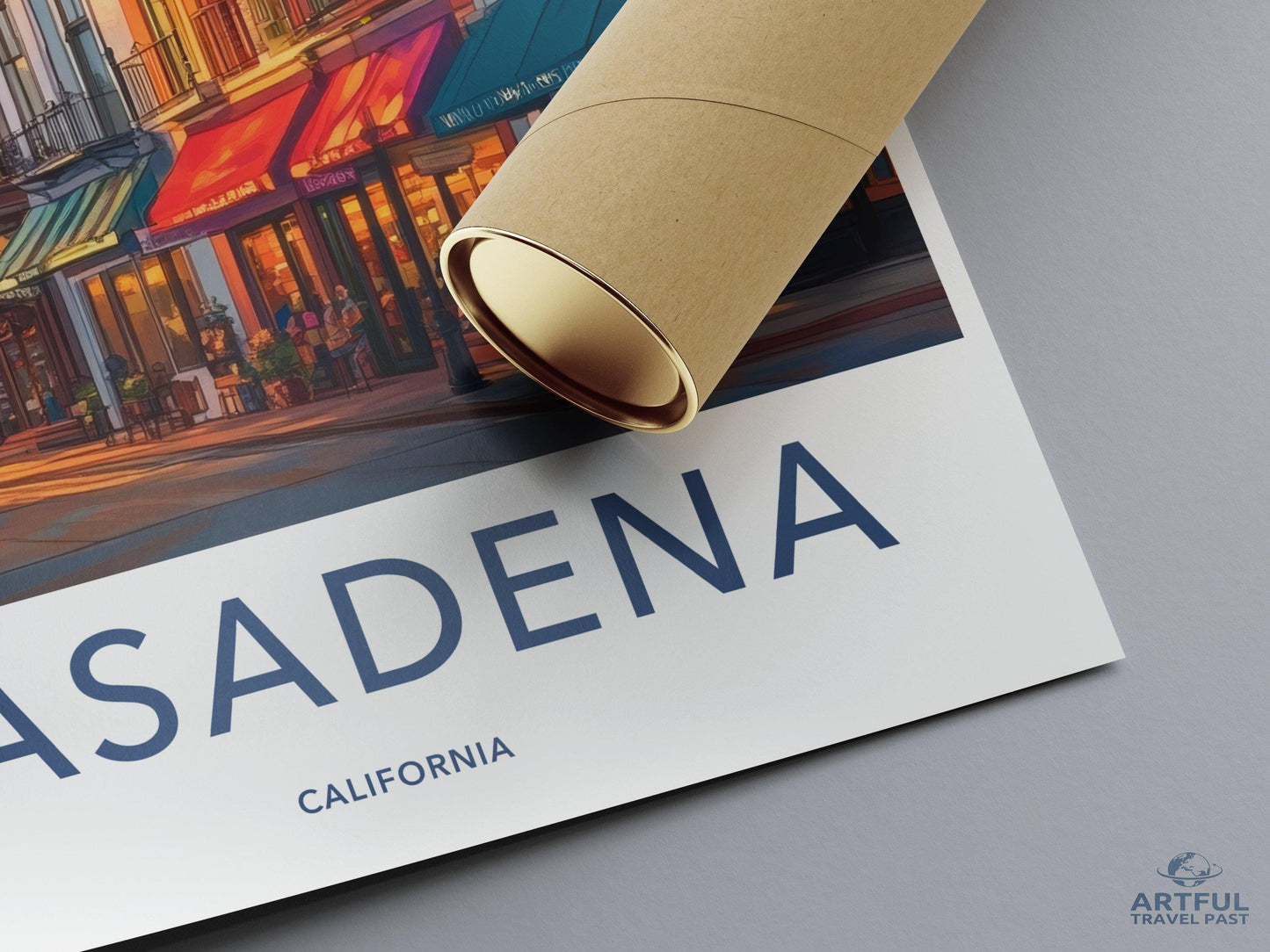 Pasadena Poster - California Wall Art