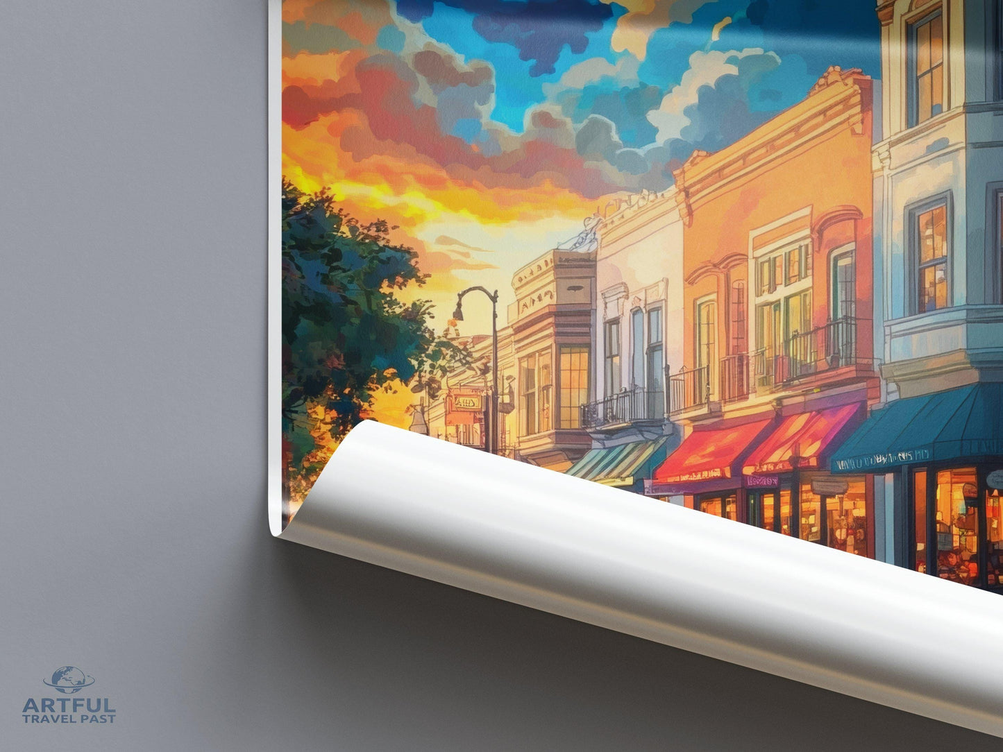 Pasadena Poster - California Wall Art