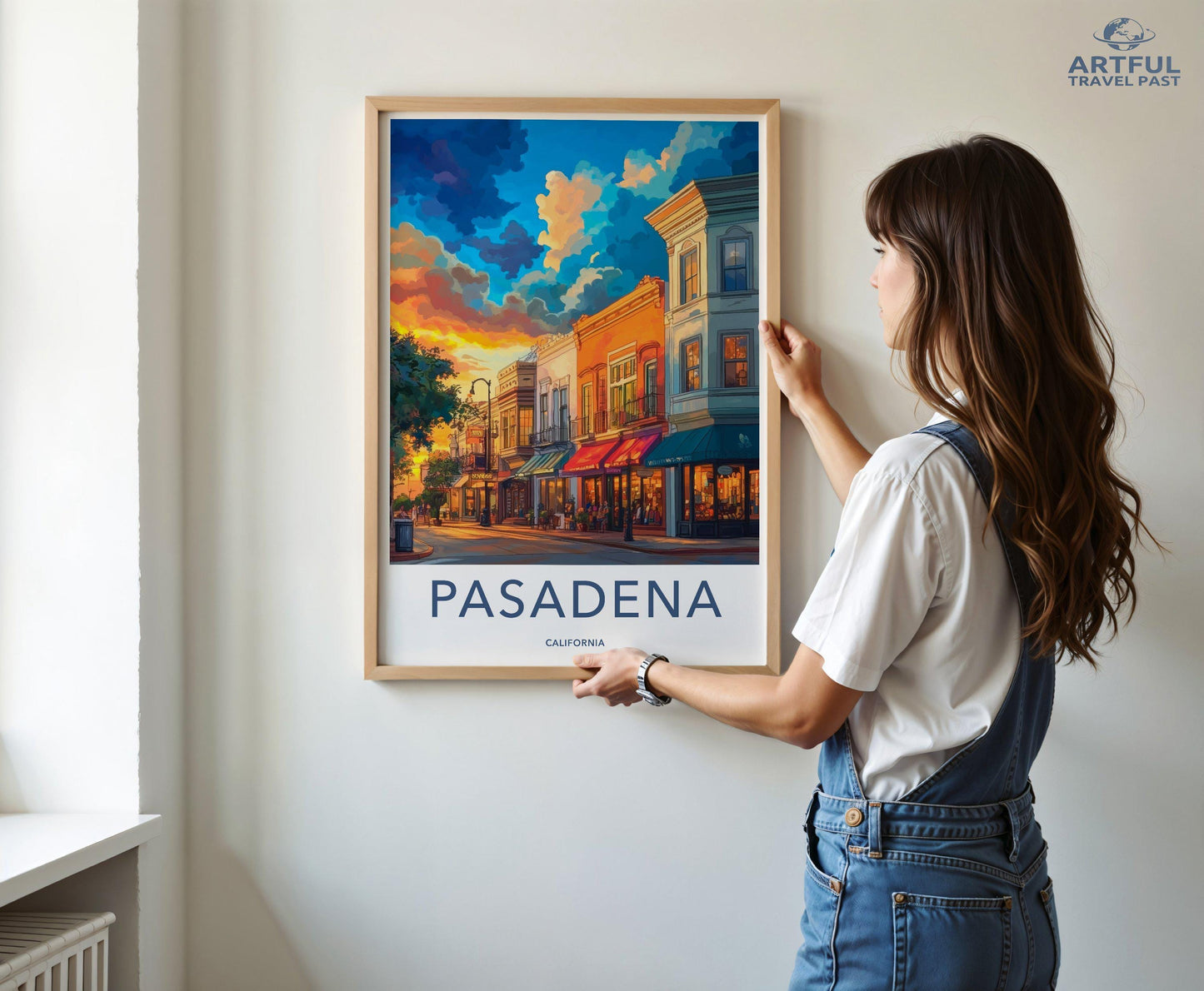 Pasadena Poster - California Wall Art