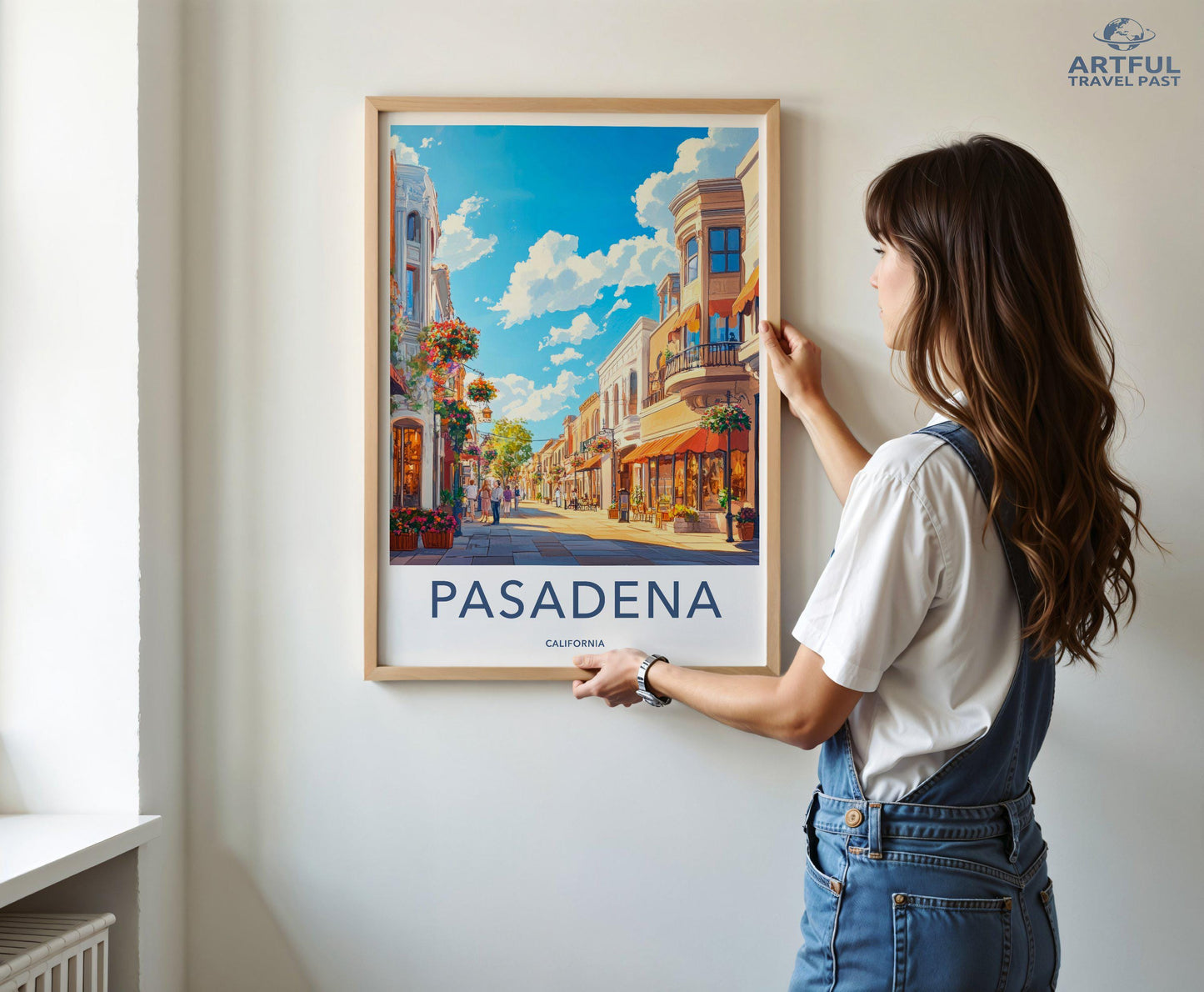 Pasadena Poster - California Wall Art