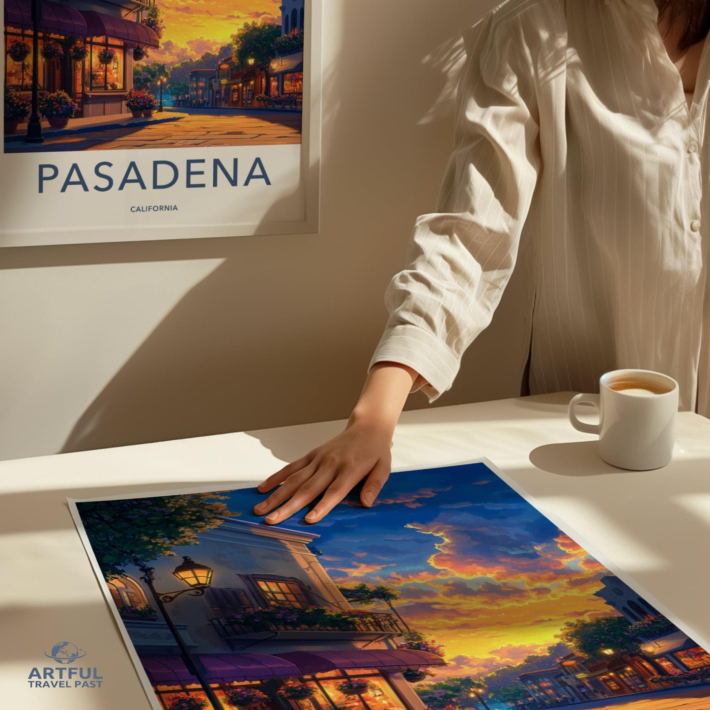 Pasadena Poster - California Wall Art