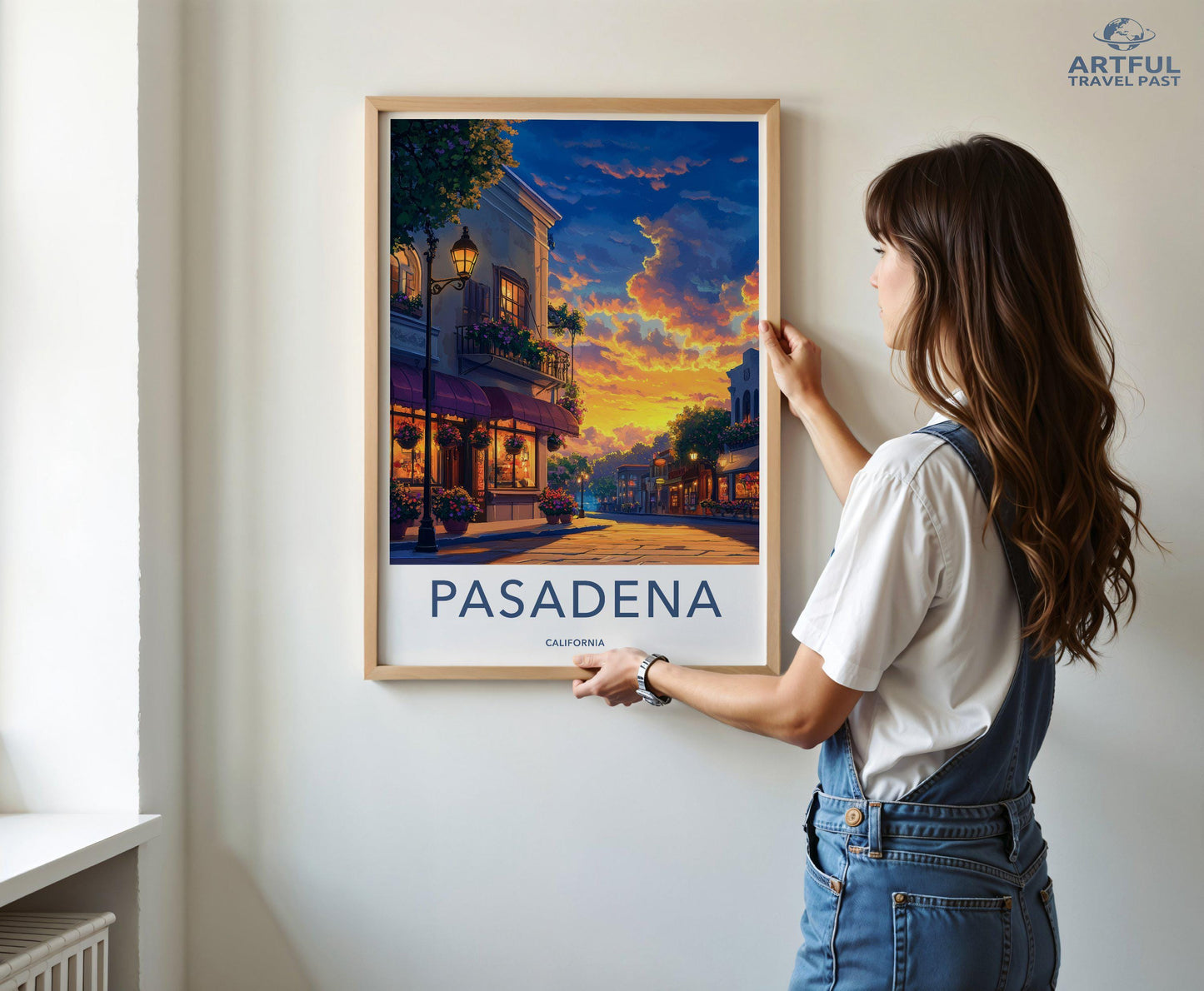 Pasadena Poster - California Wall Art