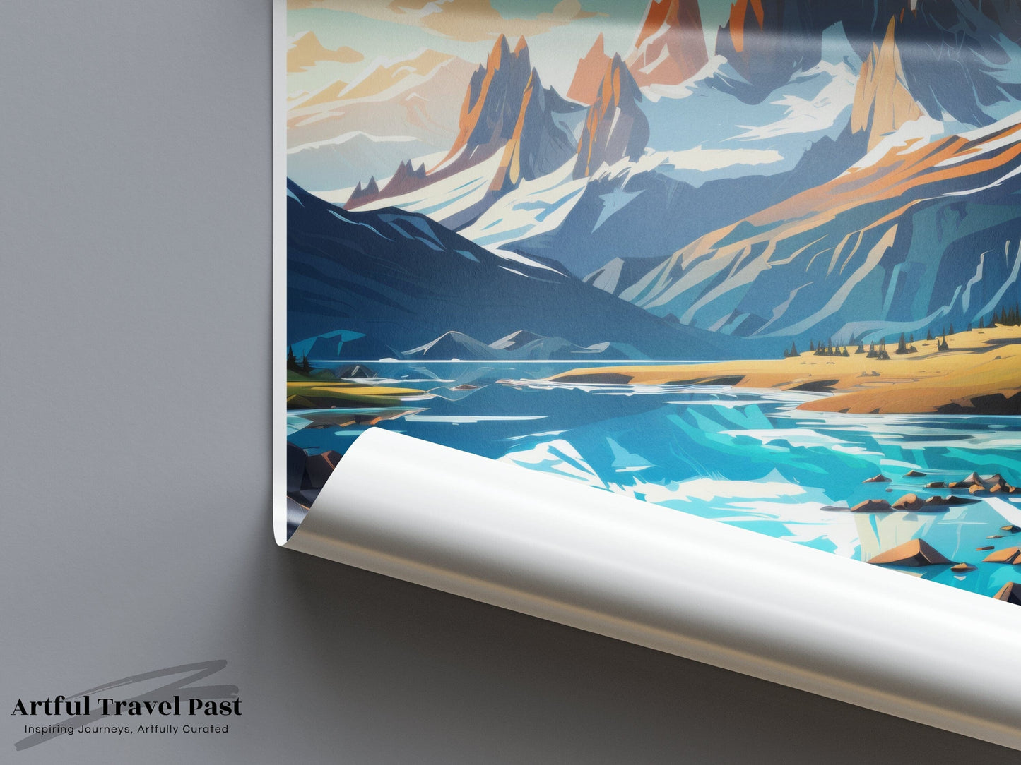 Patagonia Poster - Argentina Wall Art