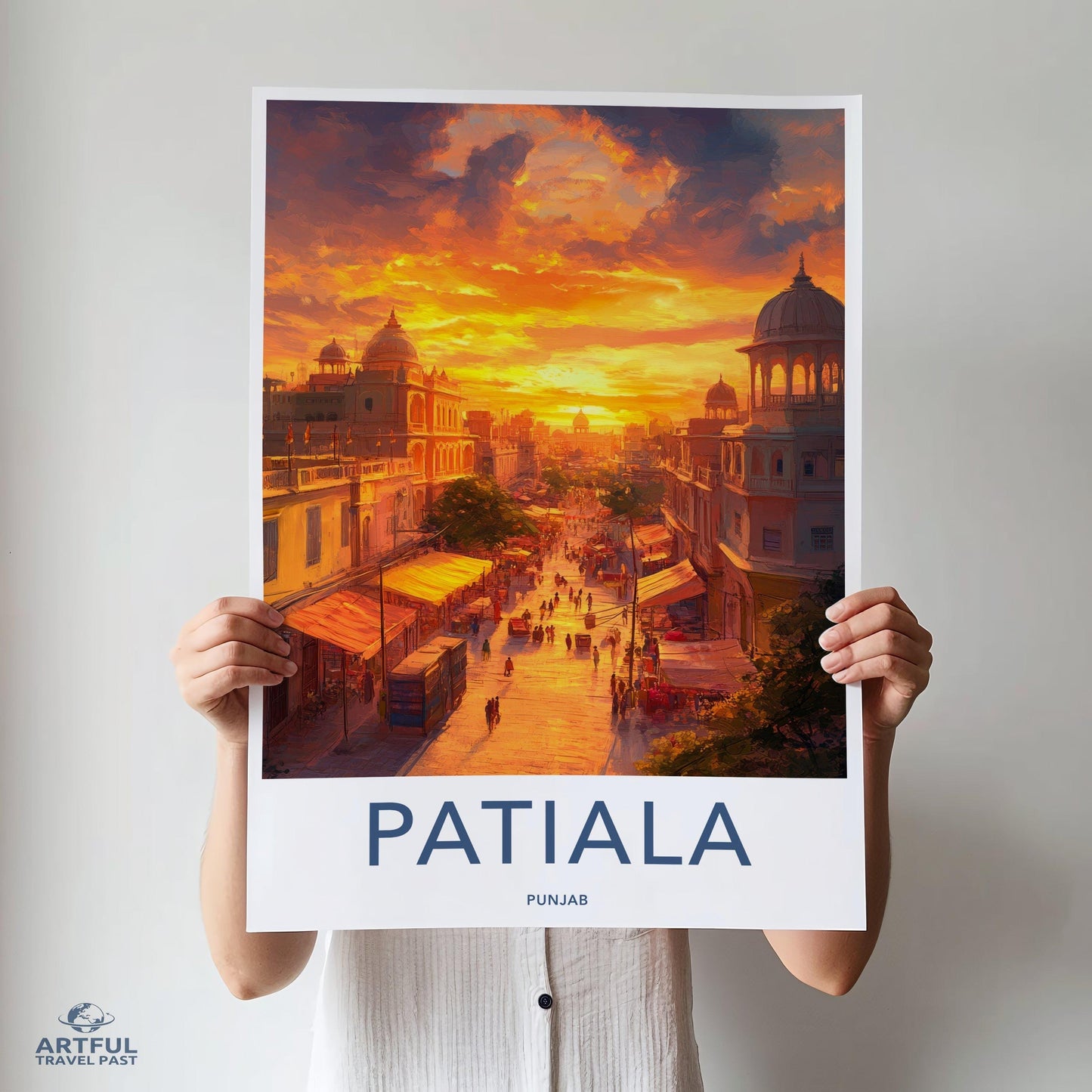 Patiala Poster - Punjab Wall Art