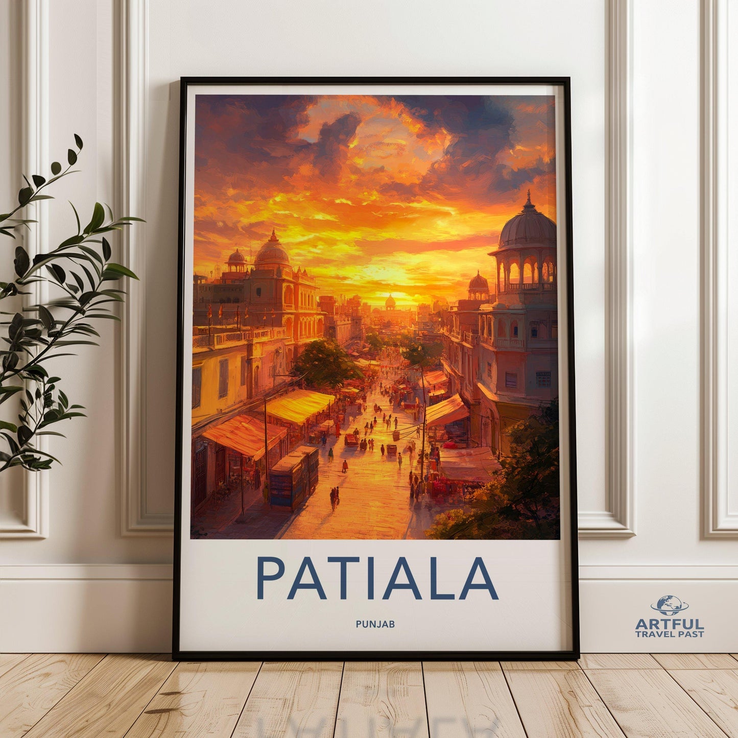 Patiala Poster - Punjab Wall Art