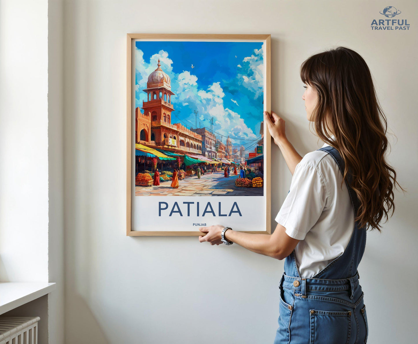 Patiala Poster - Punjab Wall Art