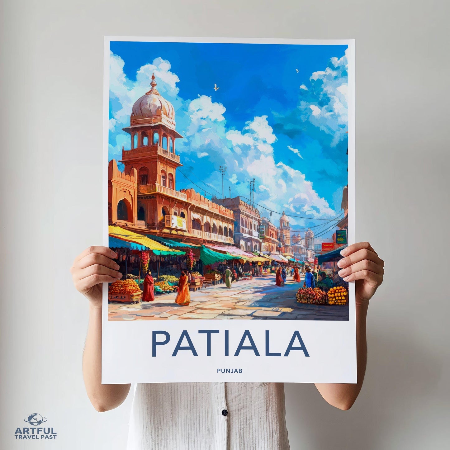 Patiala Poster - Punjab Wall Art