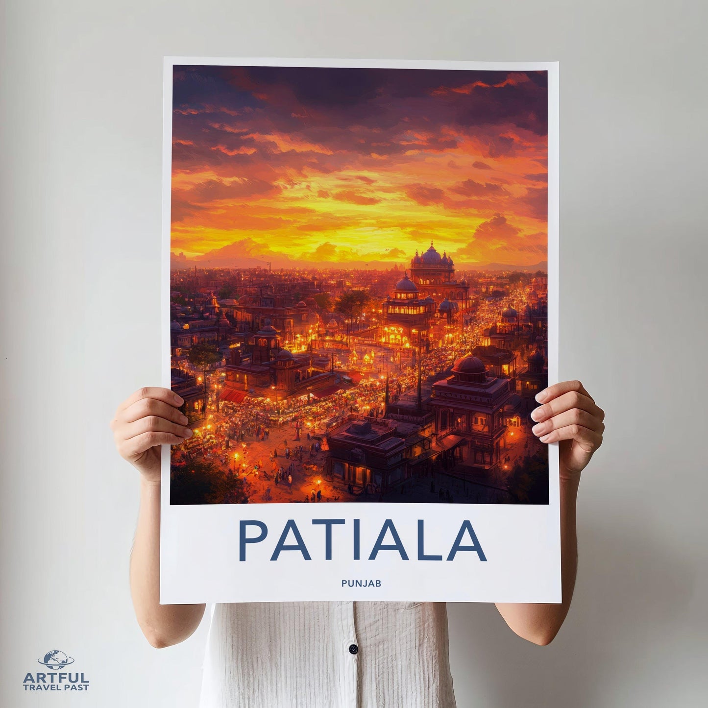 Patiala Poster - Punjab Wall Art