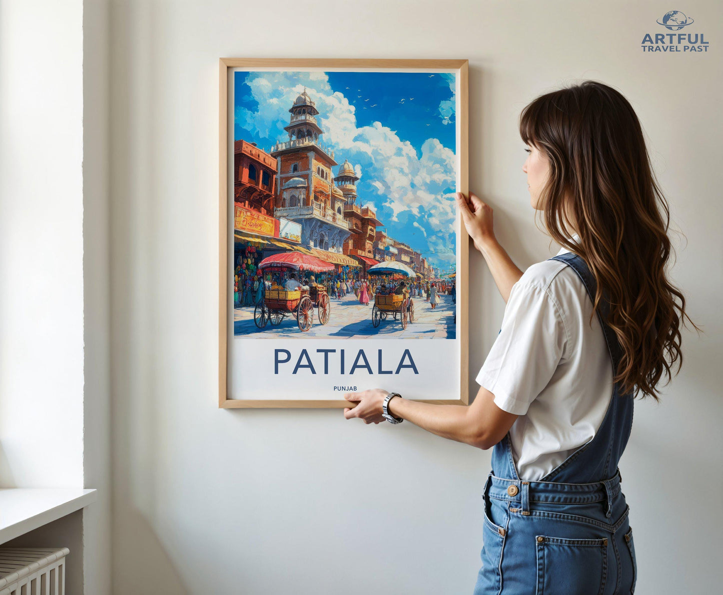 Patiala Poster - Punjab Wall Art