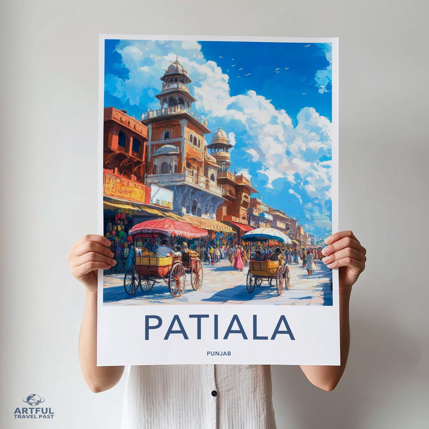 Patiala Poster - Punjab Wall Art