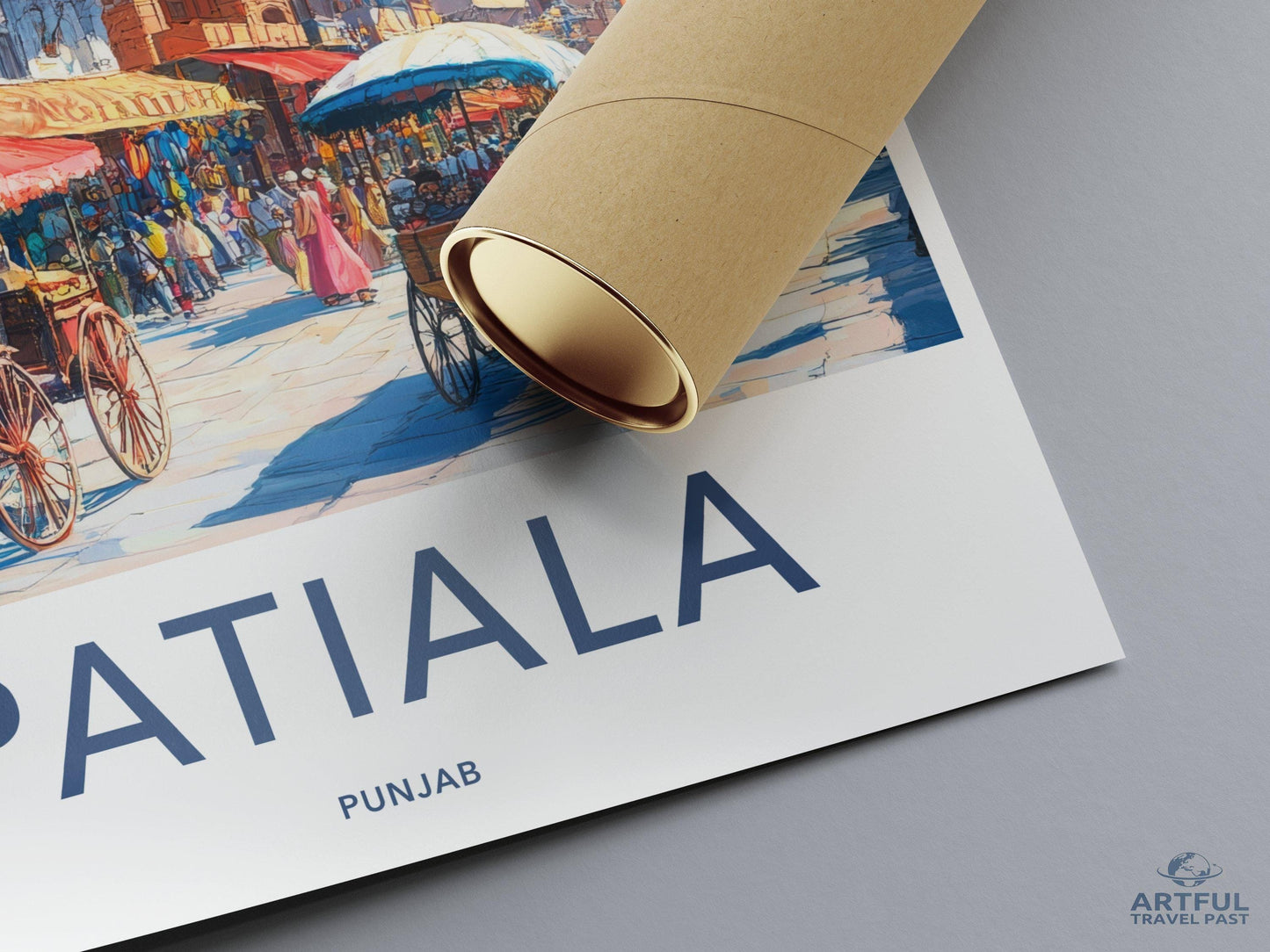 Patiala Poster - Punjab Wall Art