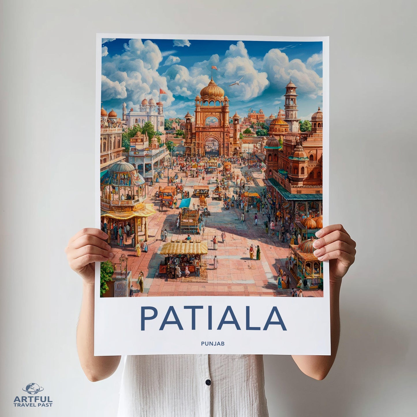 Patiala Poster - Punjab Wall Art