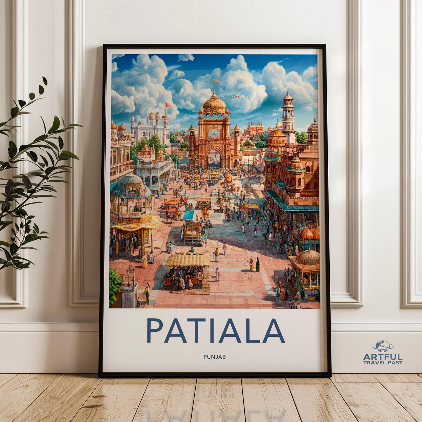 Patiala Poster - Punjab Wall Art