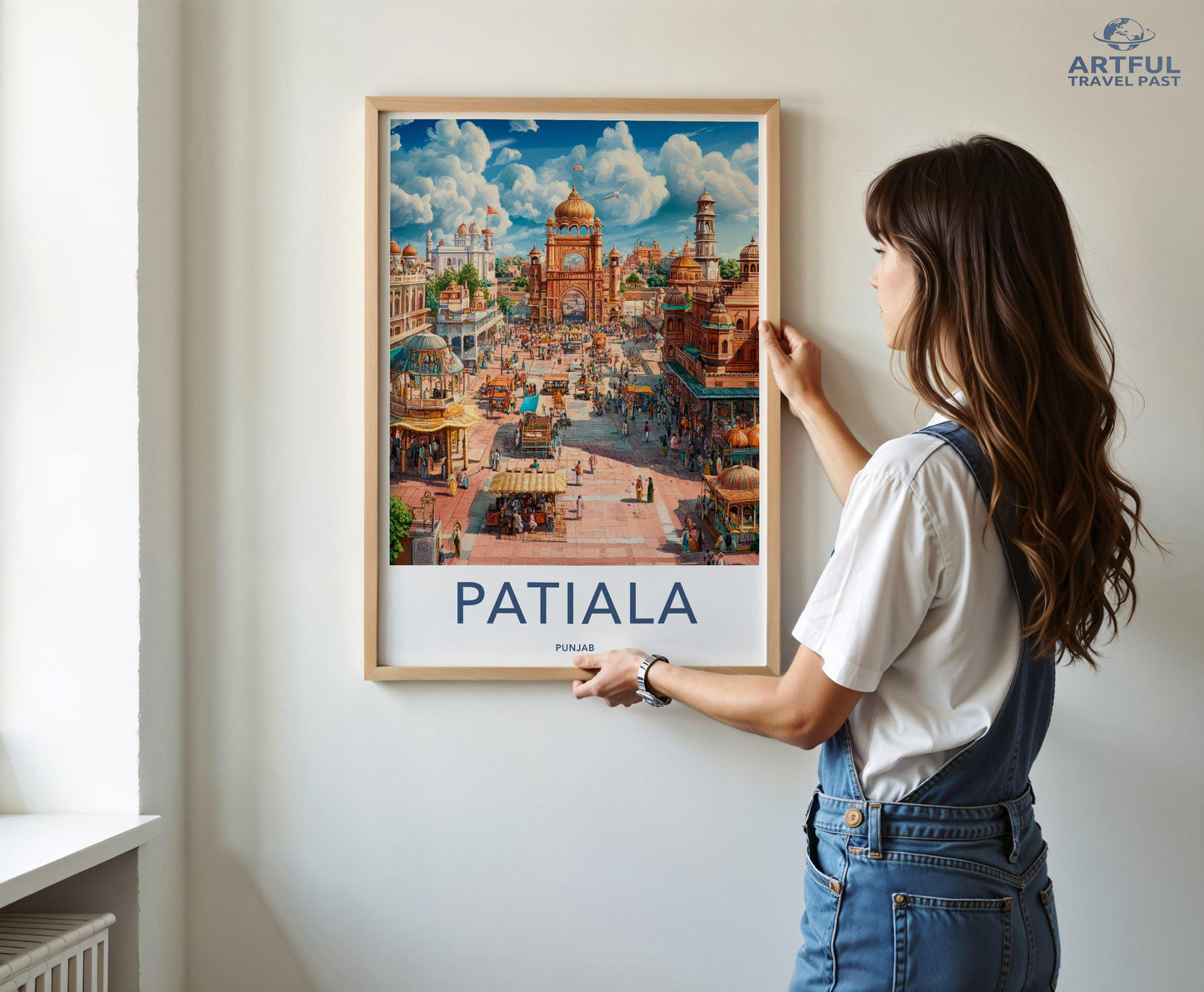 Patiala Poster - Punjab Wall Art