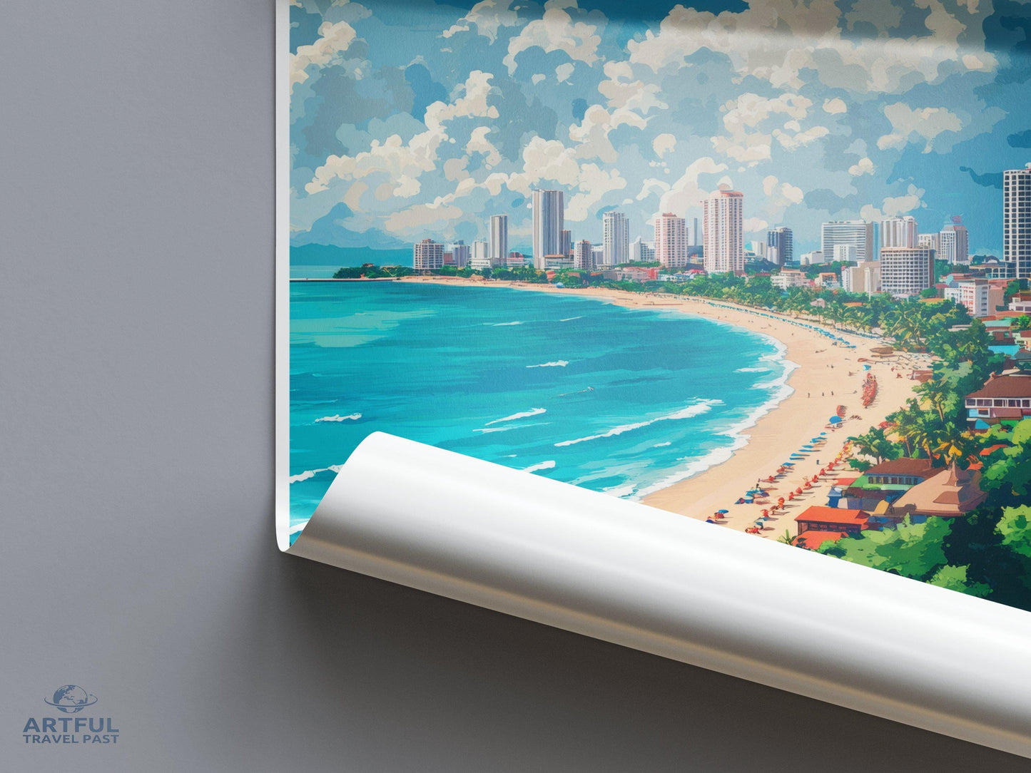 Pattaya Poster - Thailand Wall Art