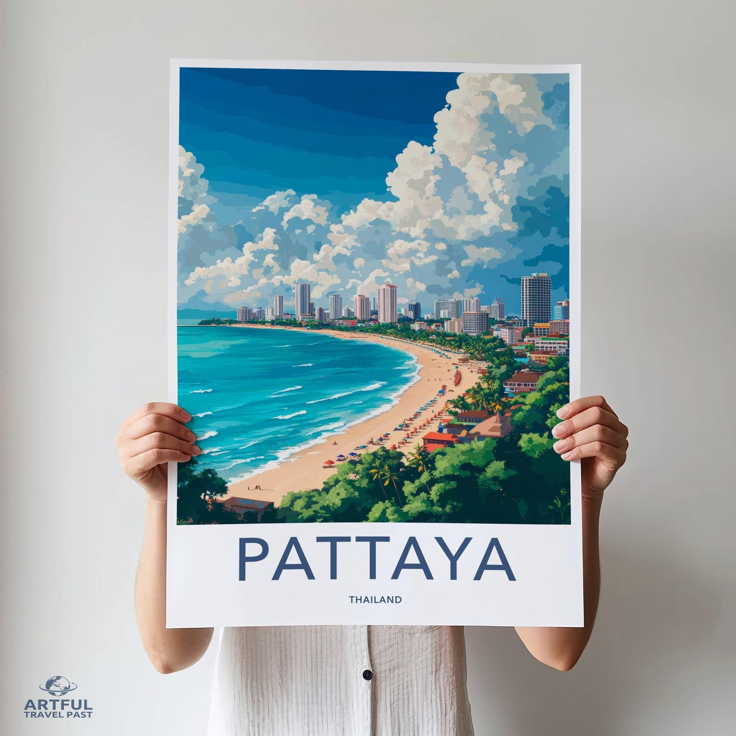 Pattaya Poster - Thailand Wall Art